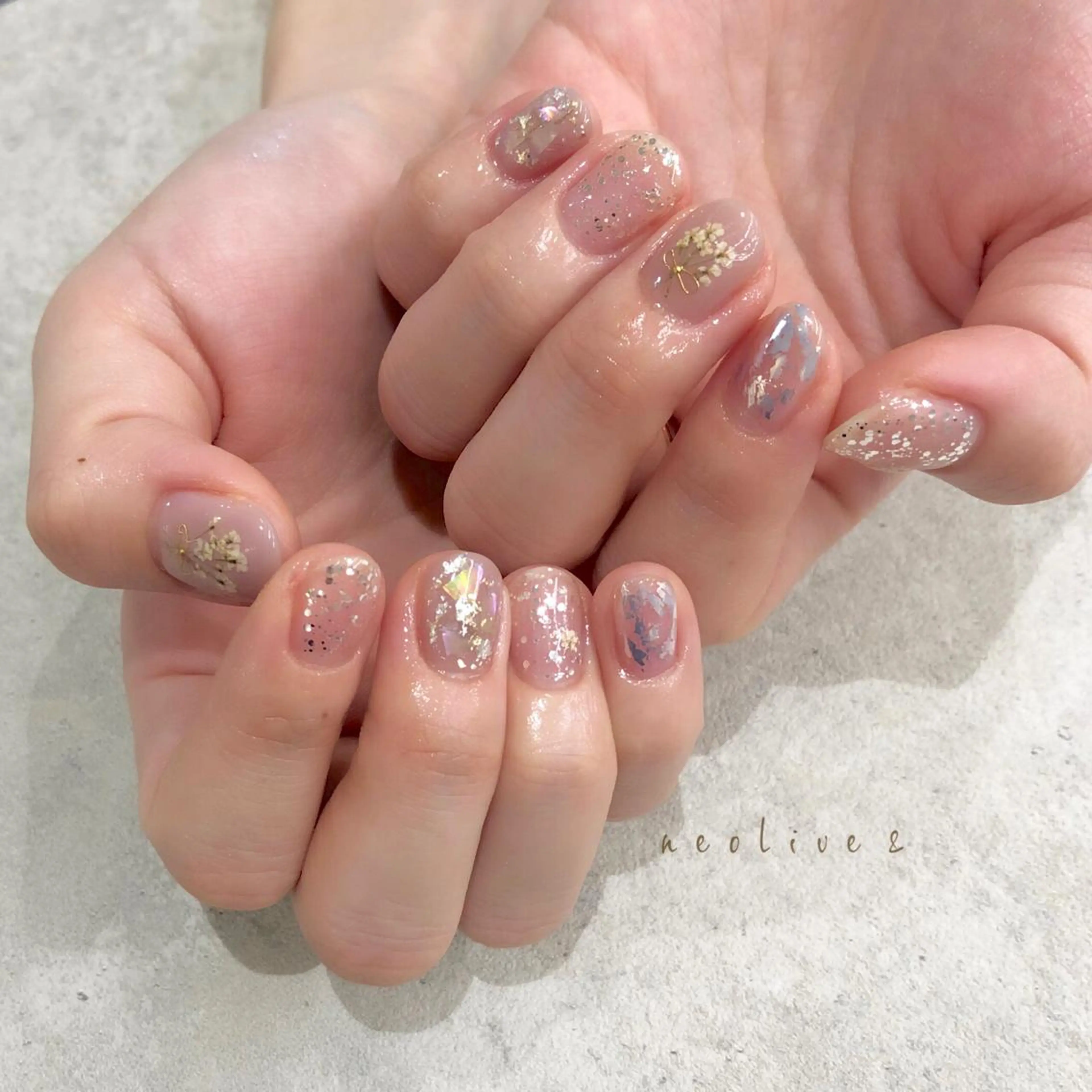 ネイル ハンドネイル Yuriko Omi パラジェル/渋谷のネイルデザイン