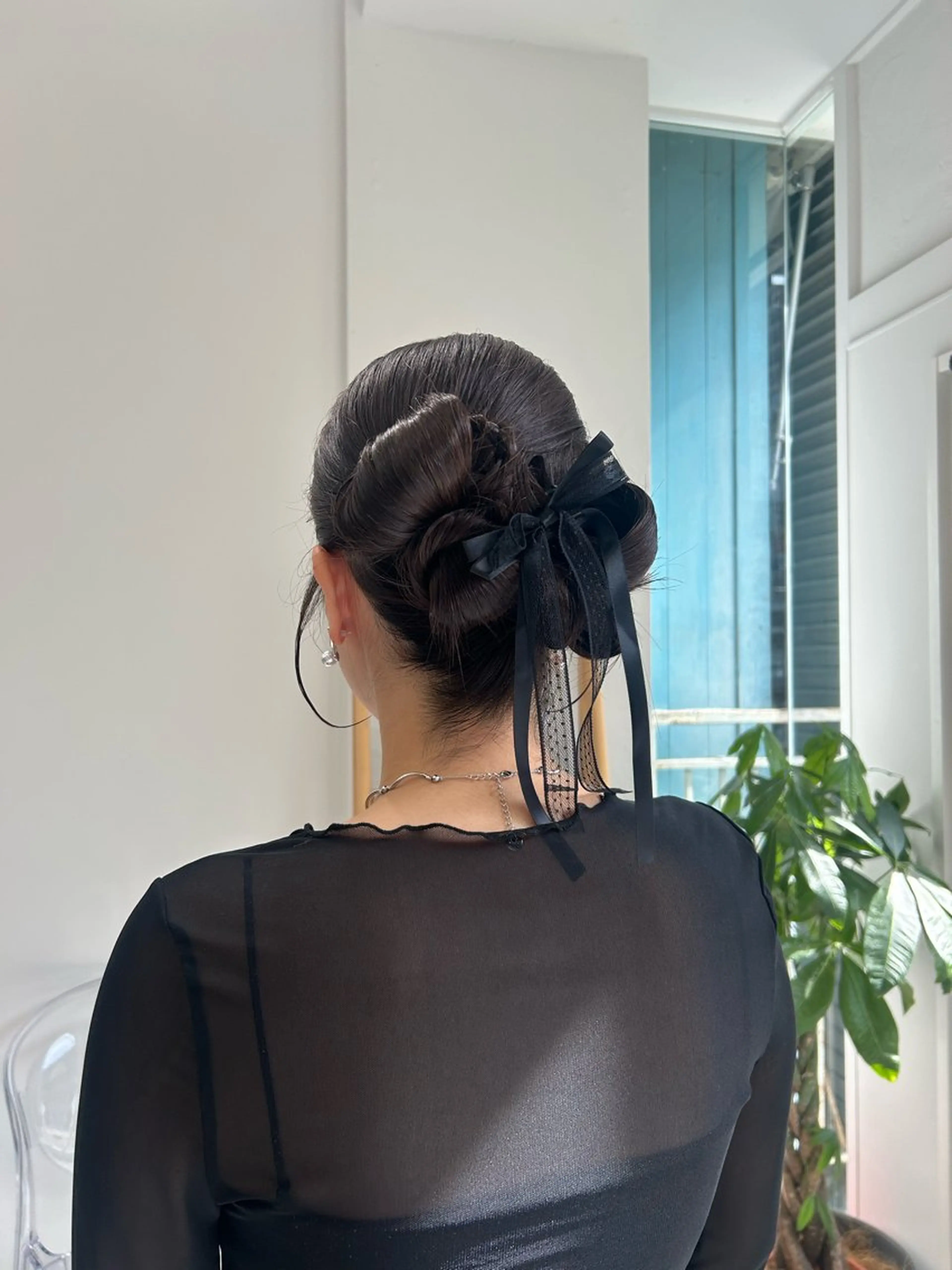 セミロング ヘアセット 金澤 希空のヘアスタイル