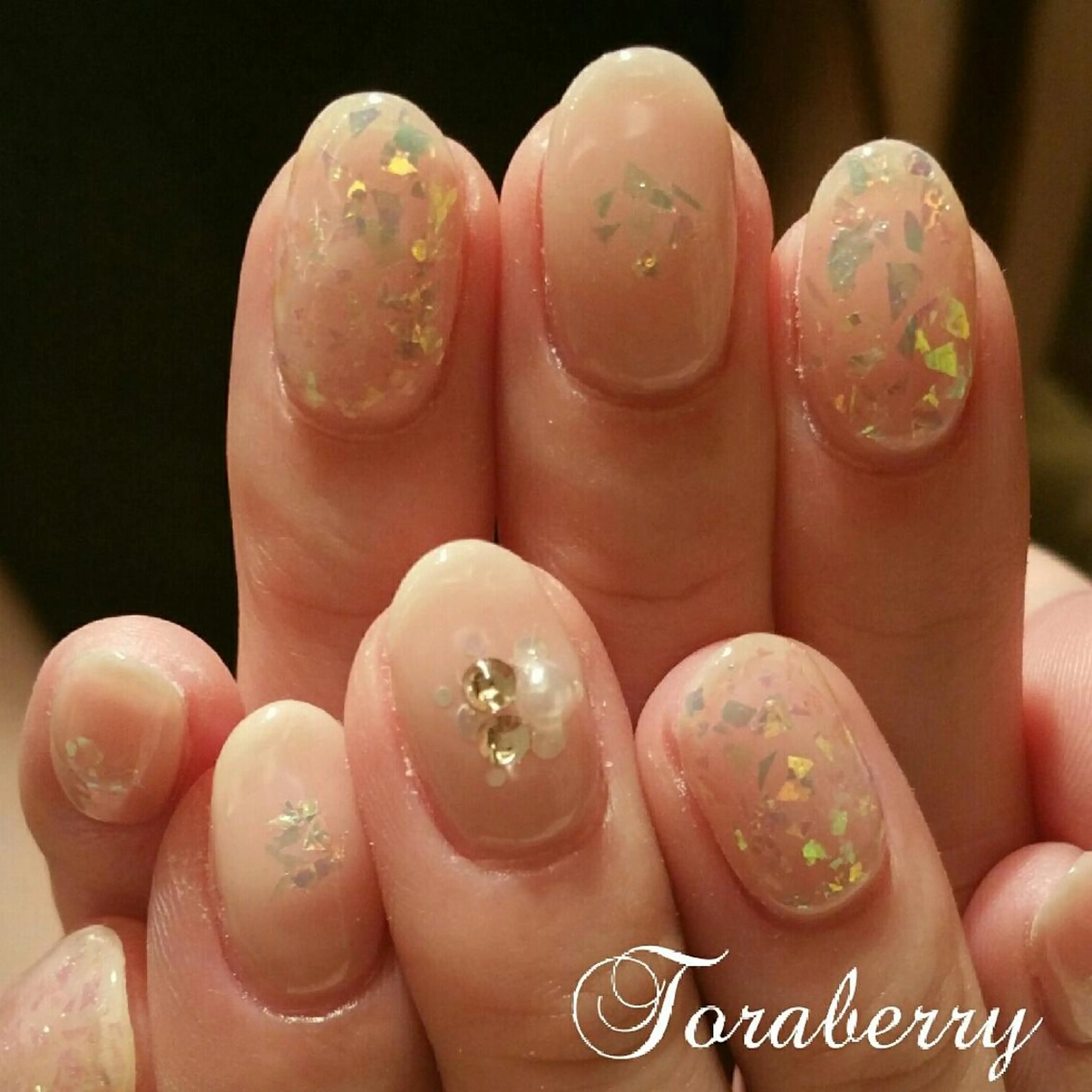 ネイル ホログラムネイル ネイリスト なつみのネイルデザイン