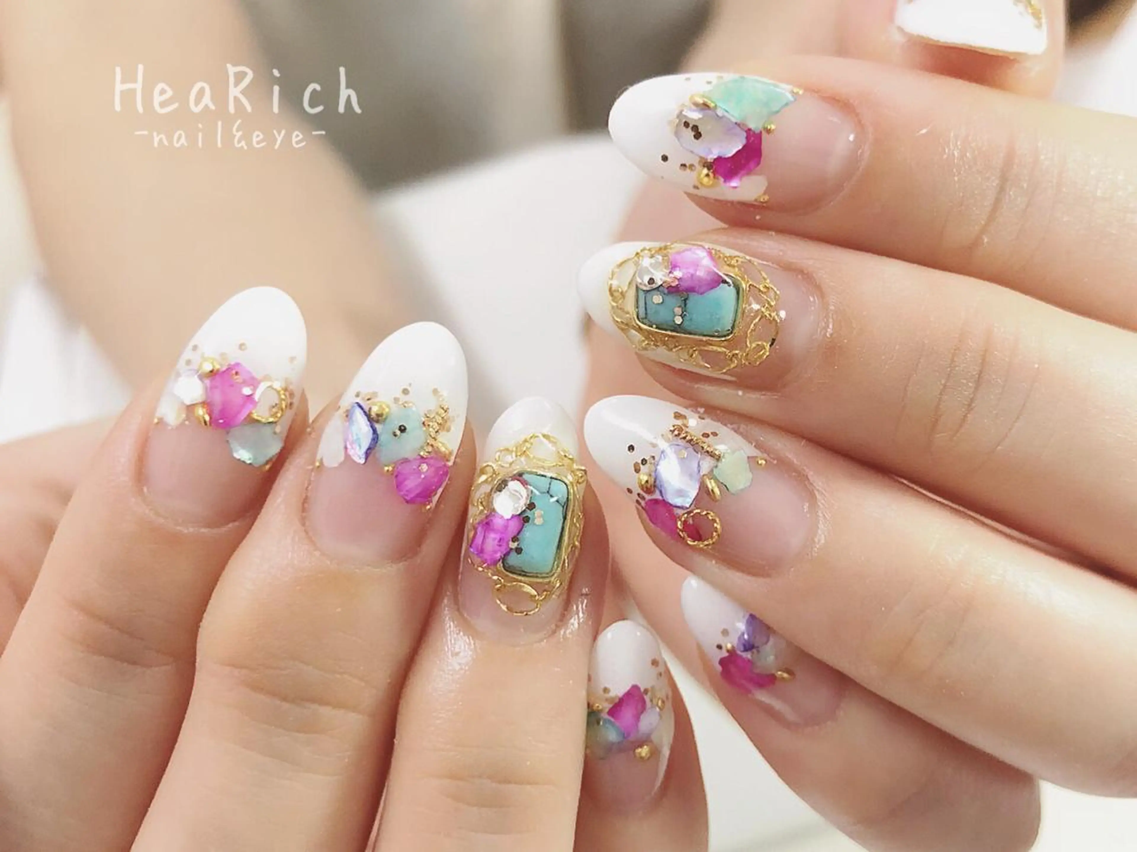 ネイル 夏ネイル ハーリッチnail HeaRichのネイルデザイン