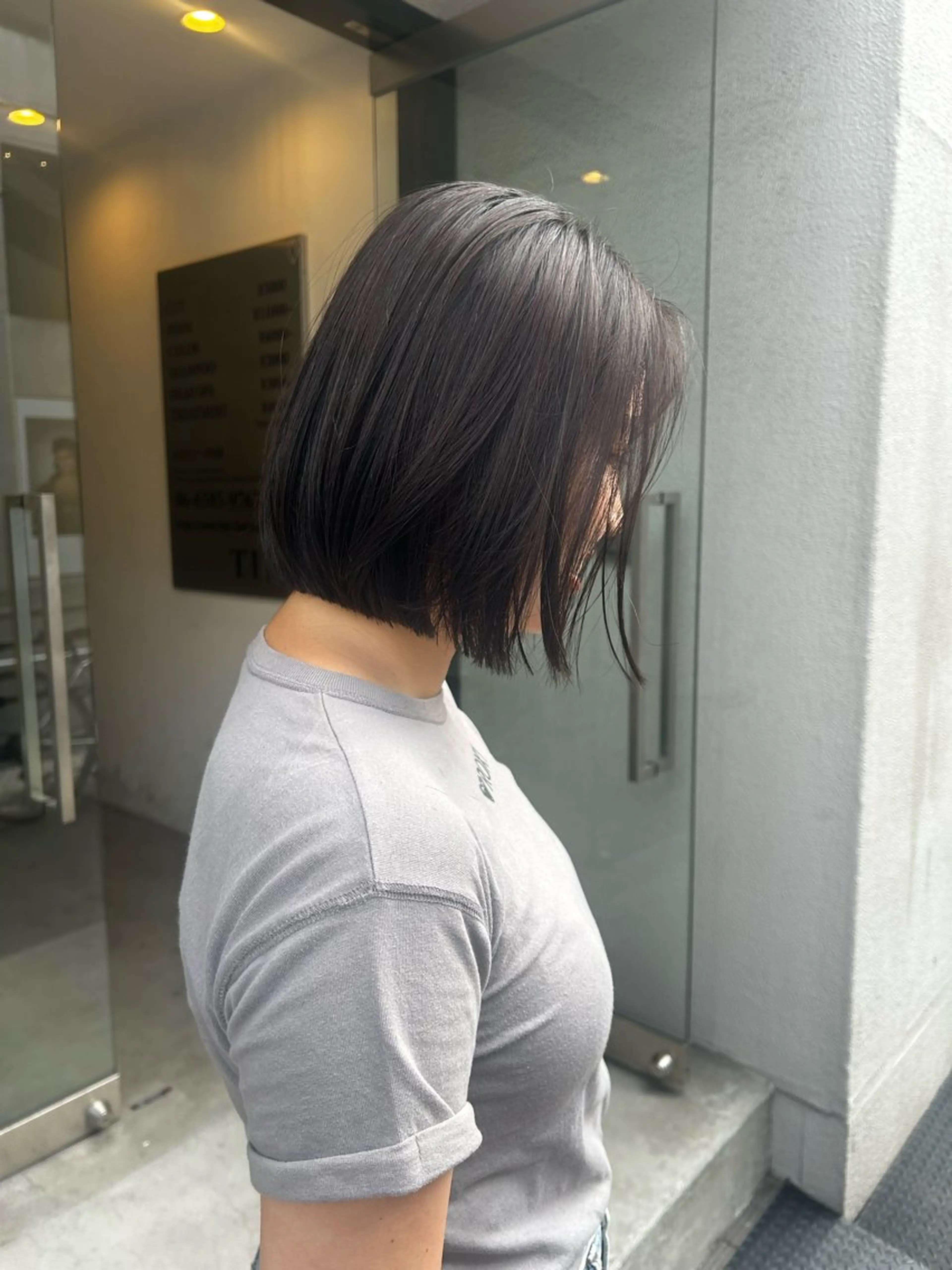 【🌸ミニモ新規限定‼︎🌸】『ストレートパーマ＋カット+クイックトリートメント』の写真