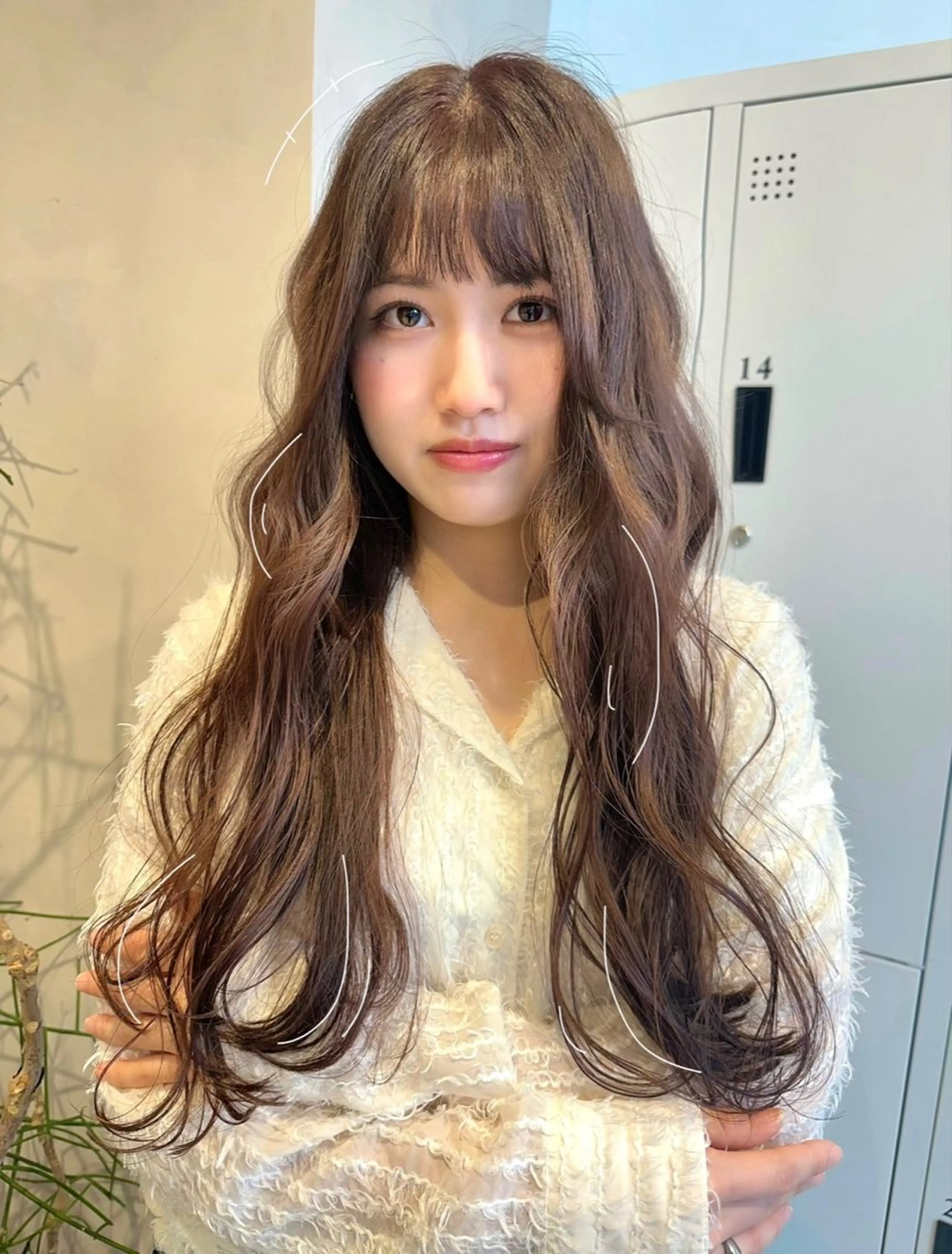 【ご新規様/平日限定🐩🤍】［似合わせカット］＋［ケア剤付きフルカラー］＋［2ステップスチームトリートメント］艶髪の写真