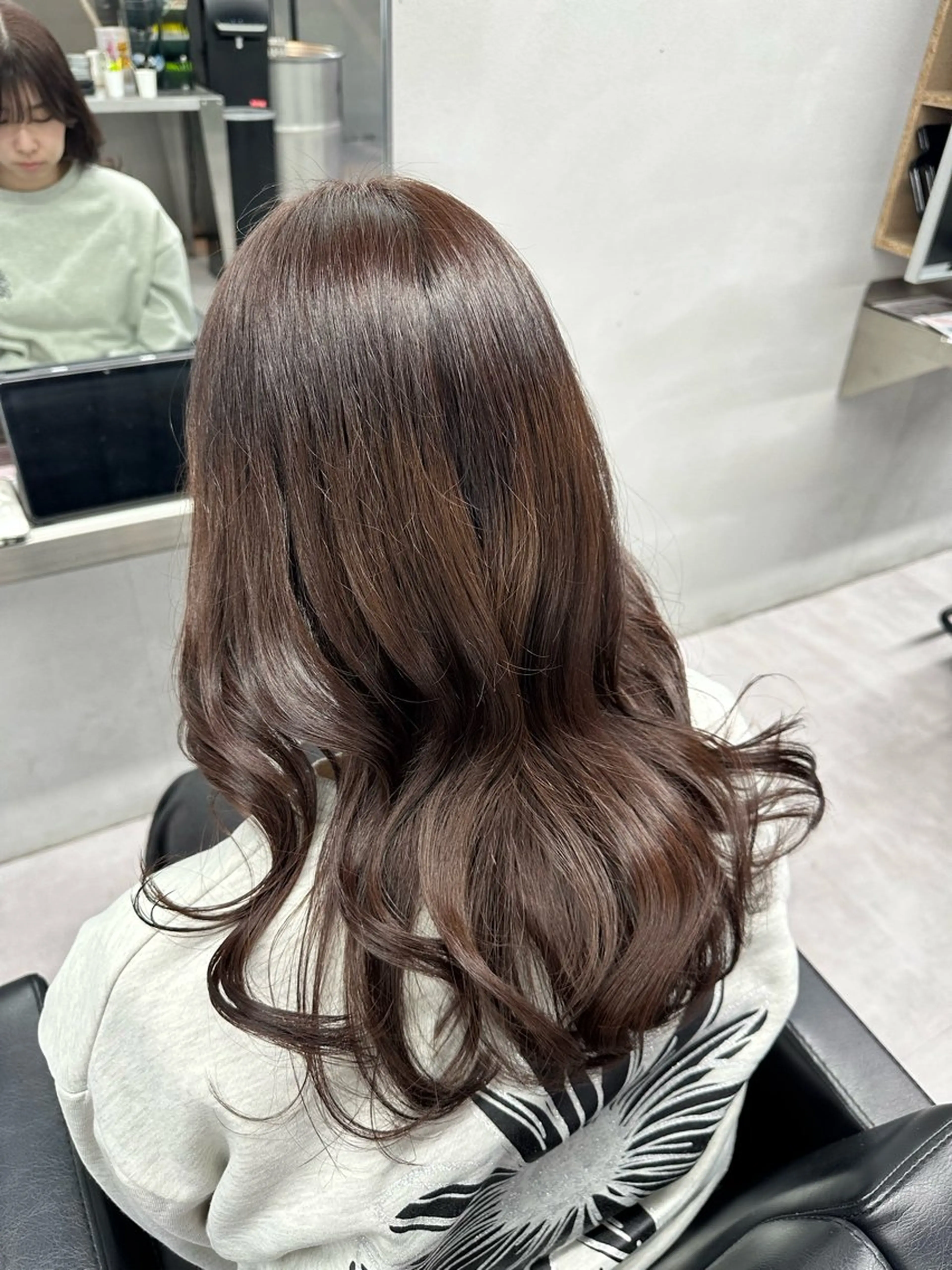 ロング カラー ヘアカラー トリートメント 縮毛矯正/IROHA 🌷るかのヘアスタイル