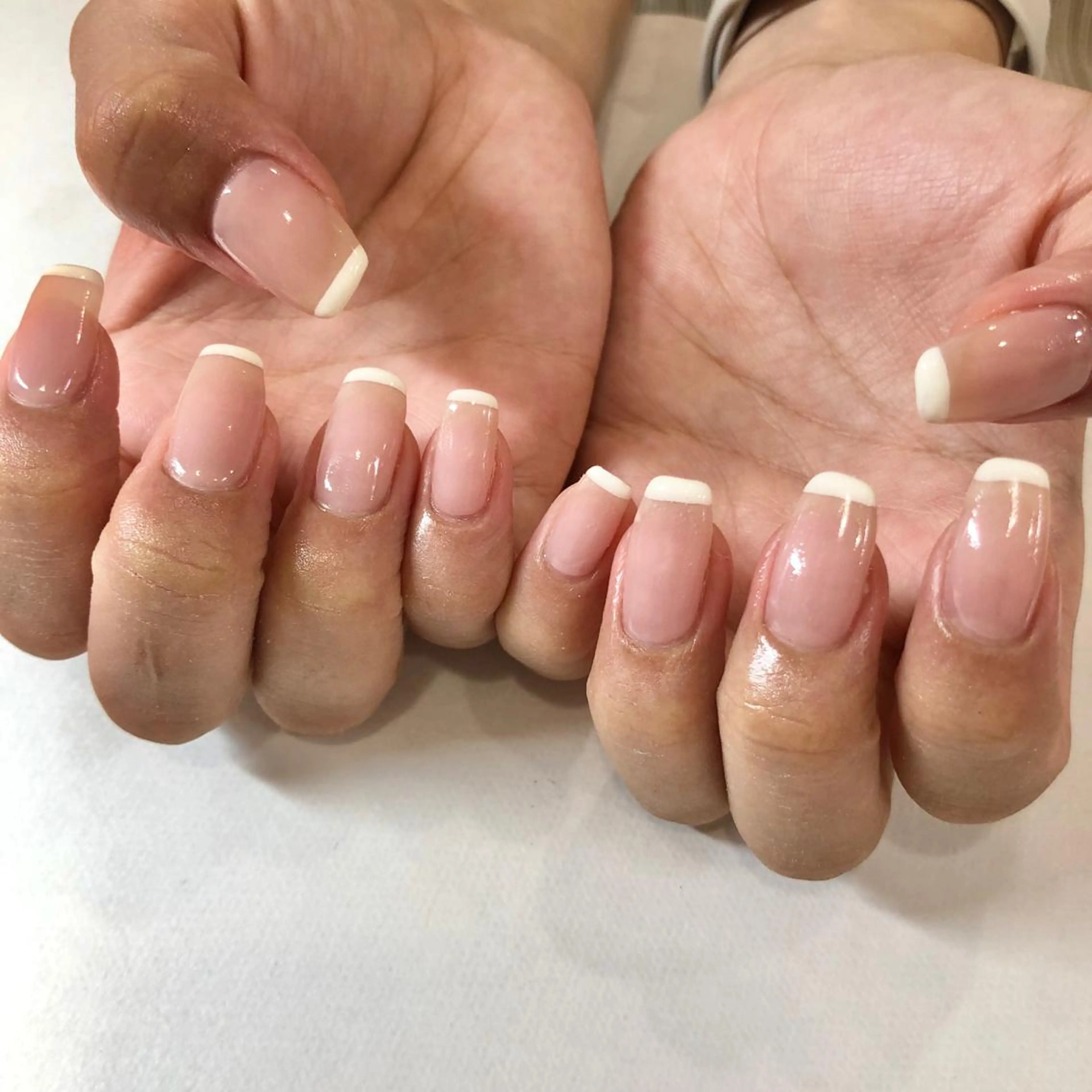 ネイル シンプルネイル ハンドネイル フットネイル 🎀AYAKO 🎀中韓ネイルのネイルデザイン