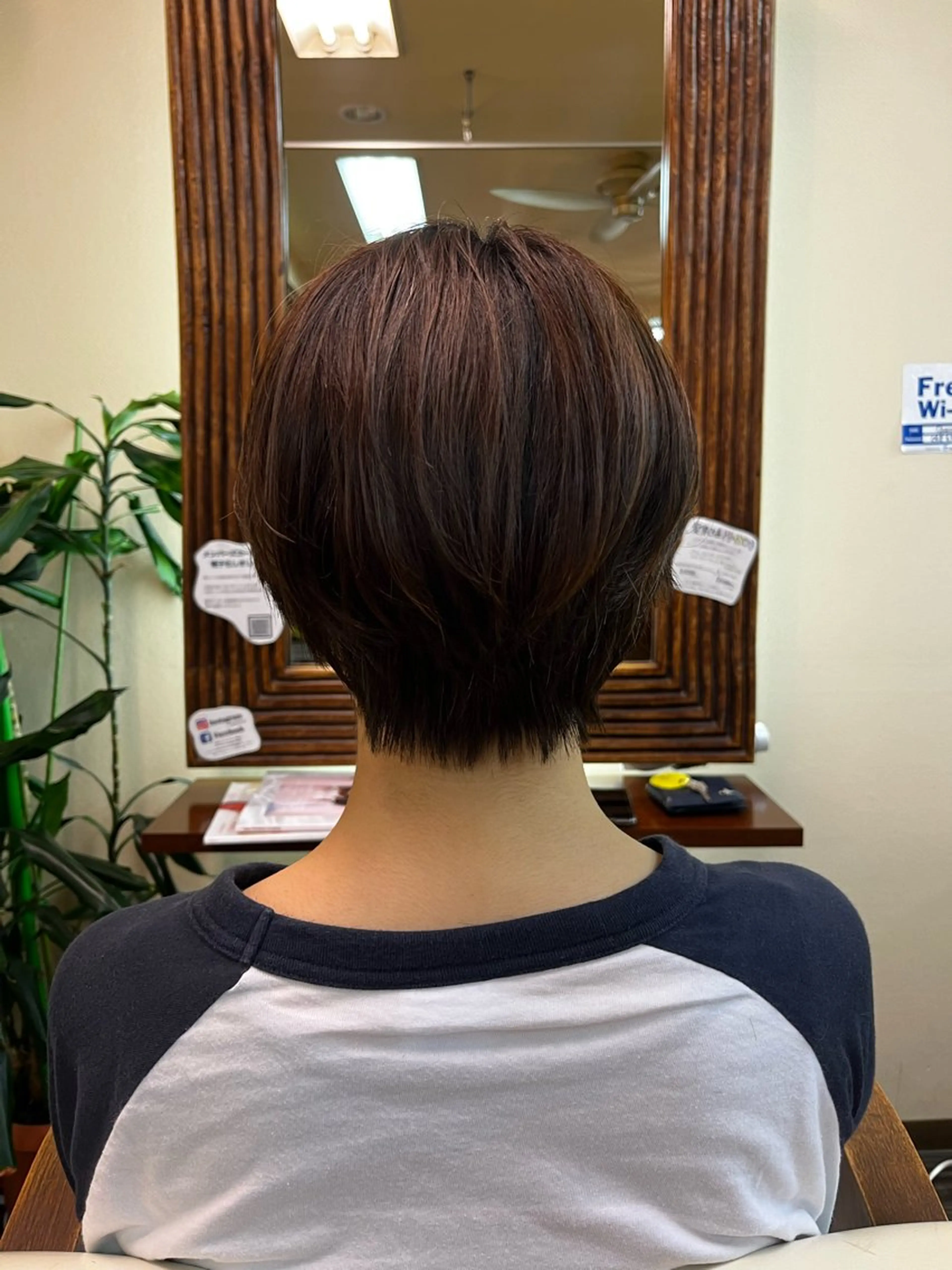 ショート 西形 梨瑚のヘアスタイル