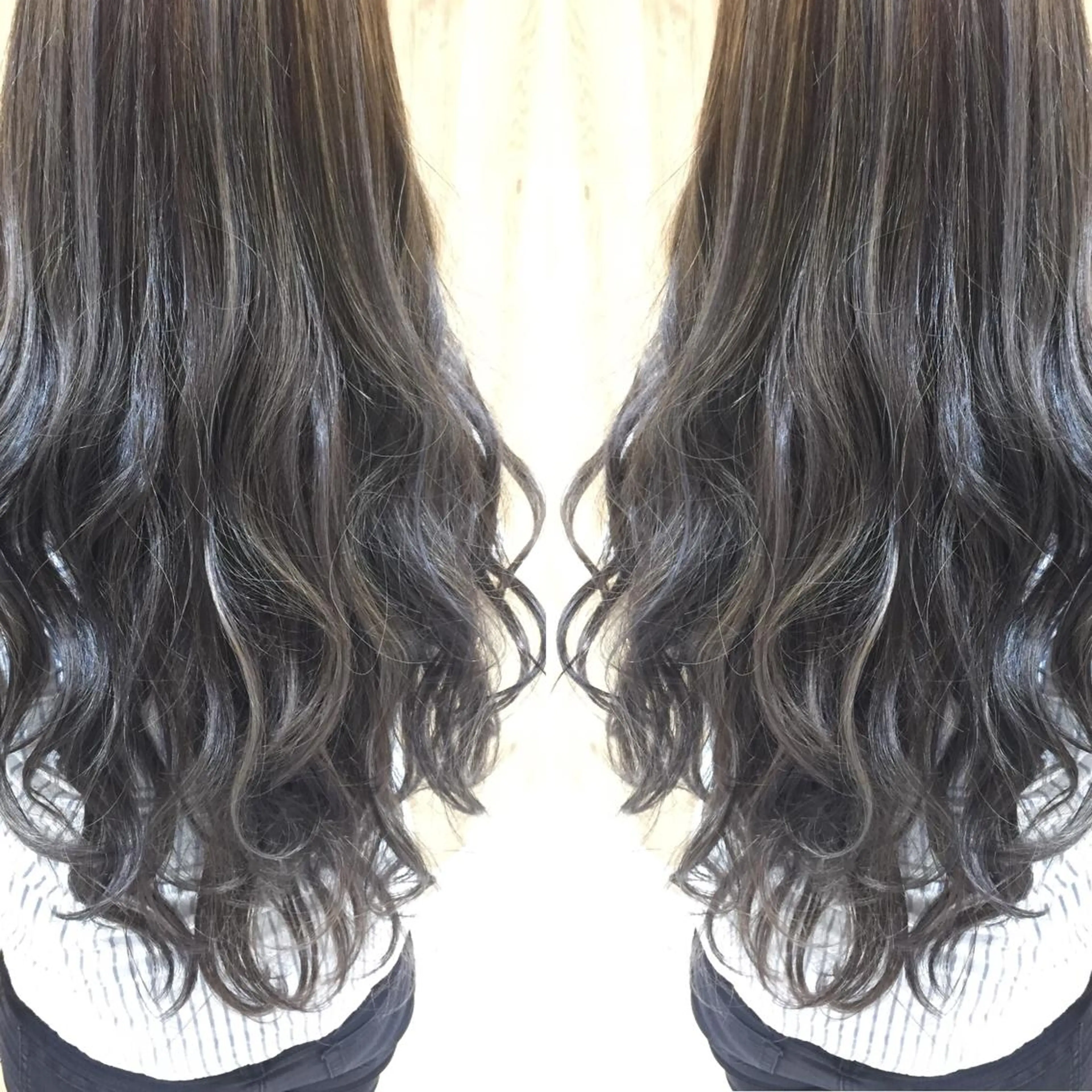 カラー ハイライトカラー 中林 由佳のヘアスタイル