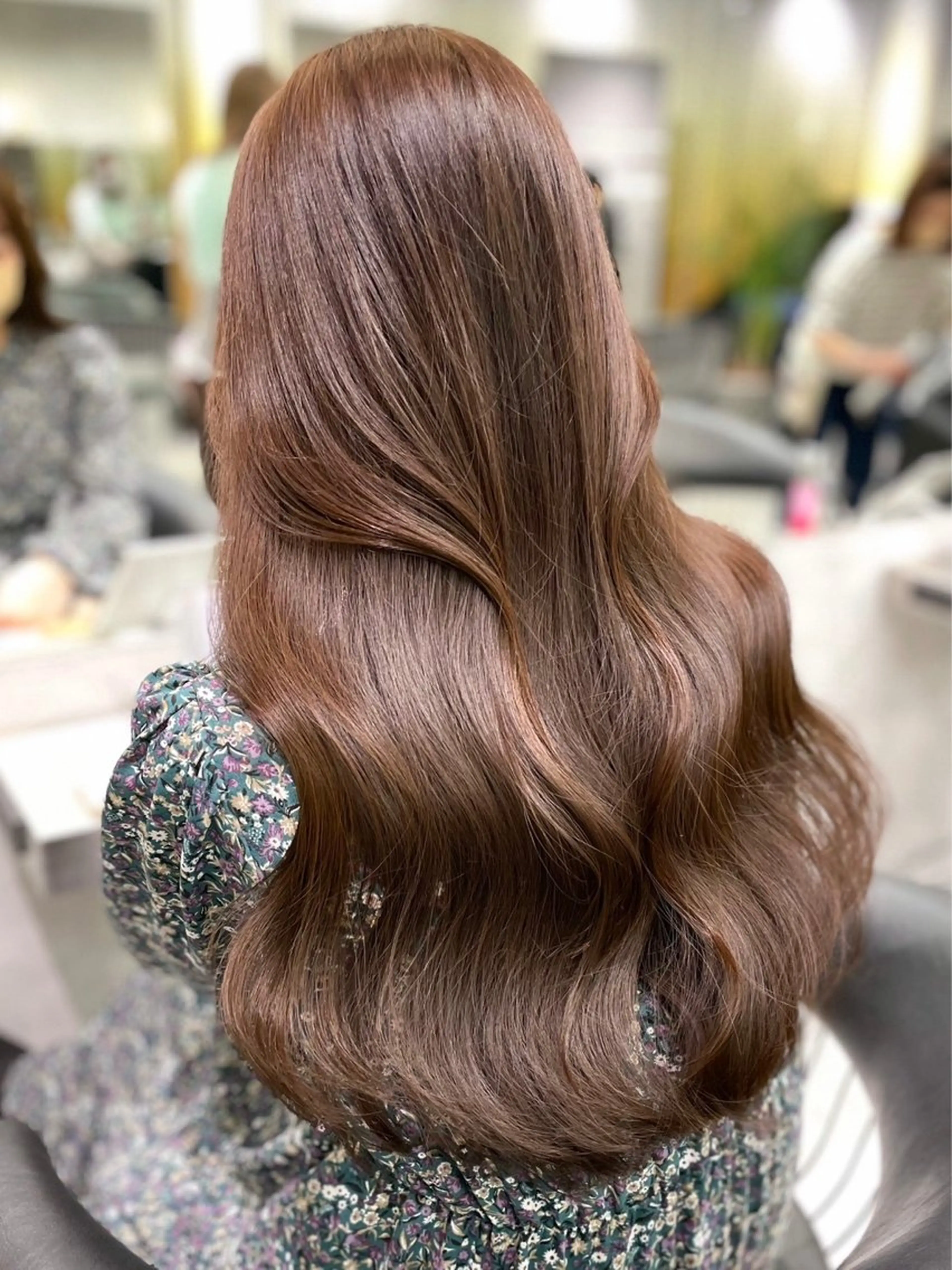 ロング カラー 🌷レイヤー・ボブ /tomomi🌷のヘアスタイル