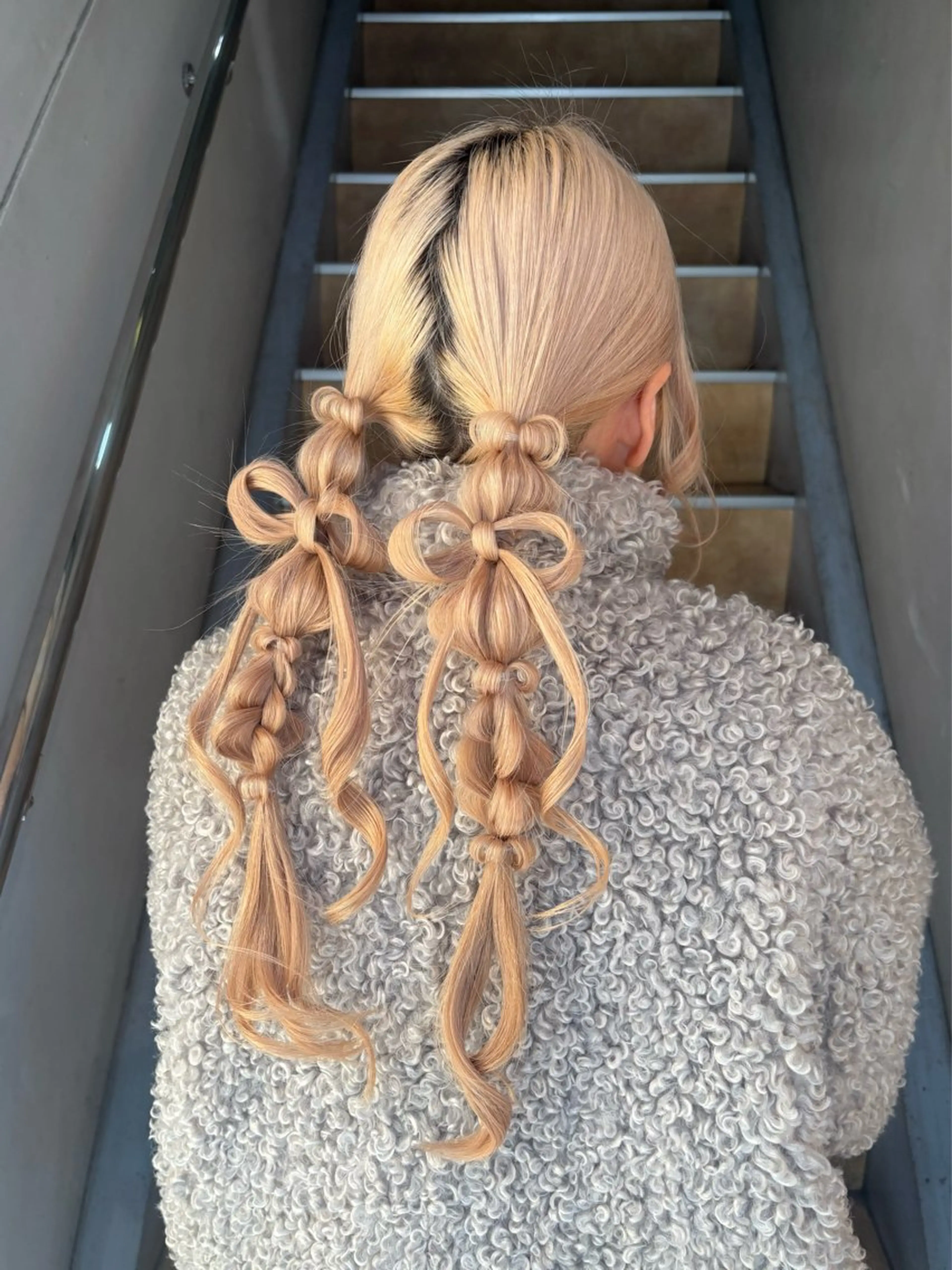 ヘアアレンジ ヘアセット なぎさ 🎀  / 透明感カラー/心斎橋のヘアスタイル