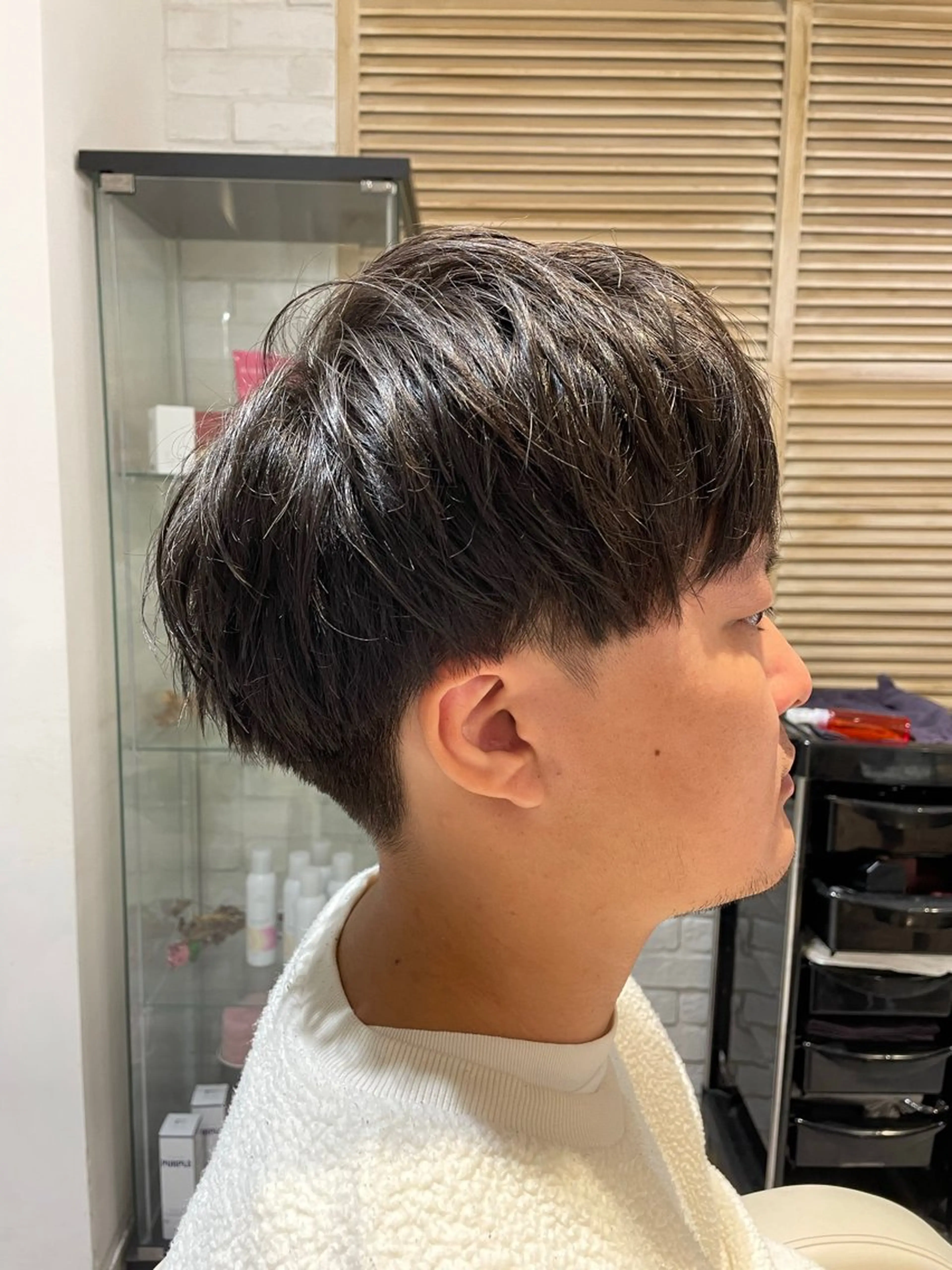 メンズ マッシュ miwa/ボブパーマ /モードボブのヘアスタイル