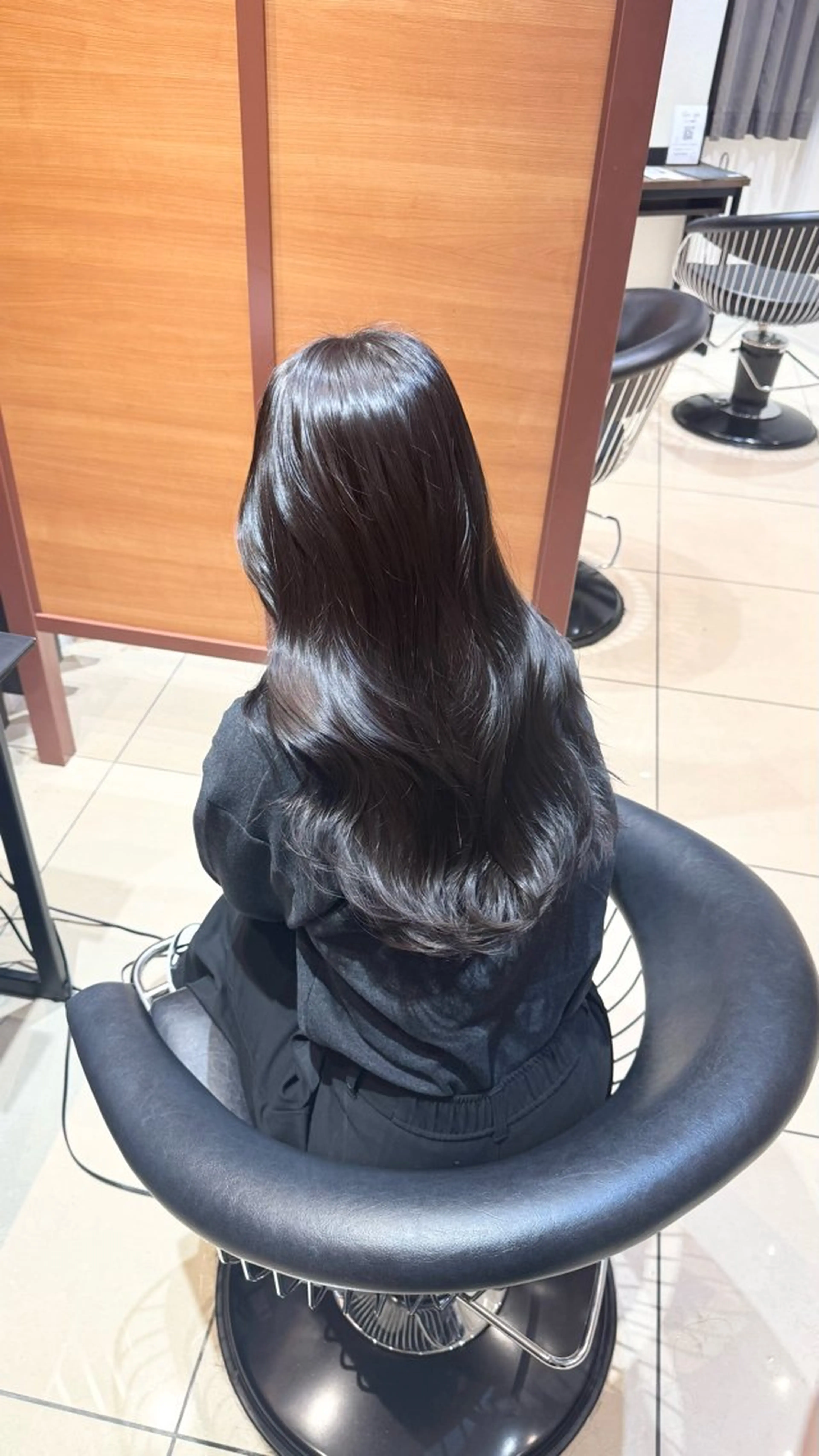 ロング カラー 🖤hana/顔周り /韓国風ヘア🖤のヘアスタイル