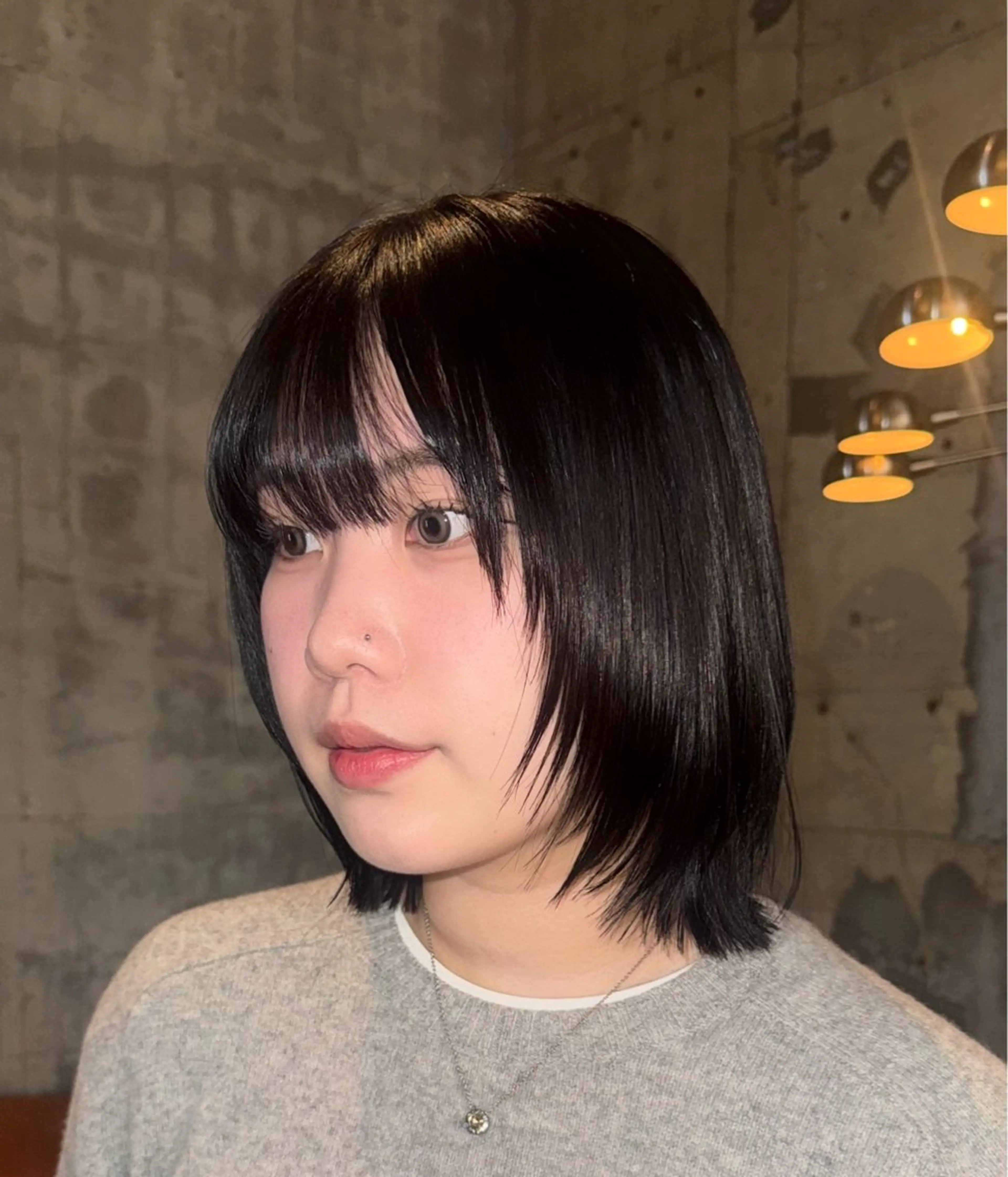 ミディアム 澁谷 咲映のヘアスタイル