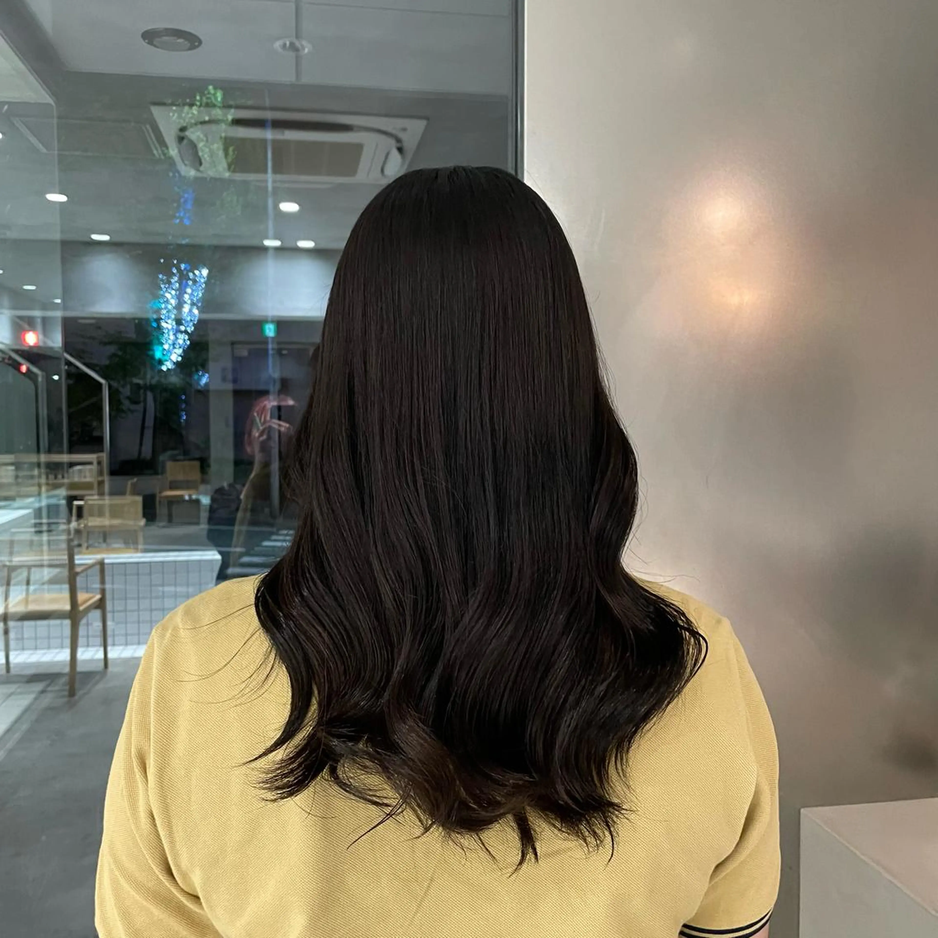 セミロング カラー 後藤 香乃のヘアスタイル