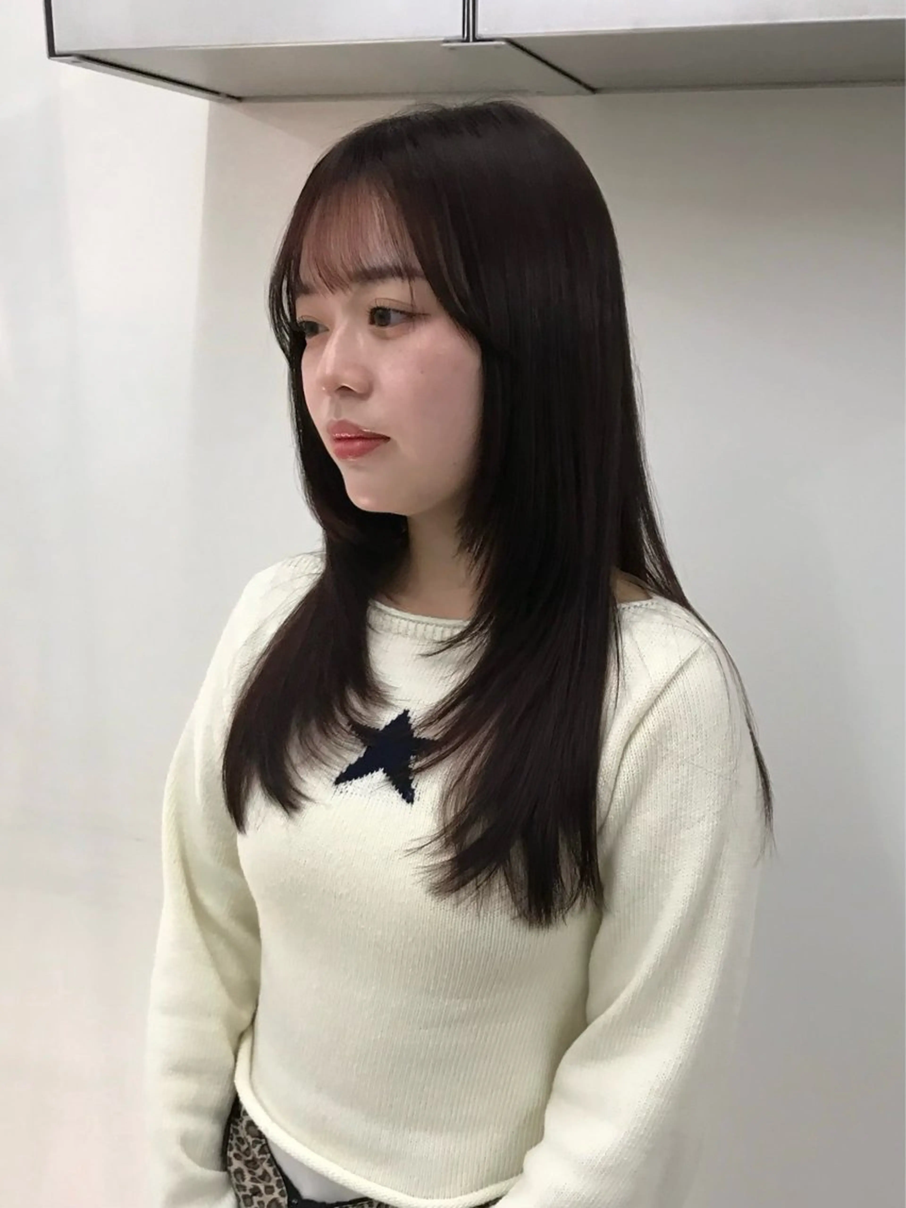 セミロング カラー 透明感艶カラー/ リュウジンキョウカのヘアスタイル