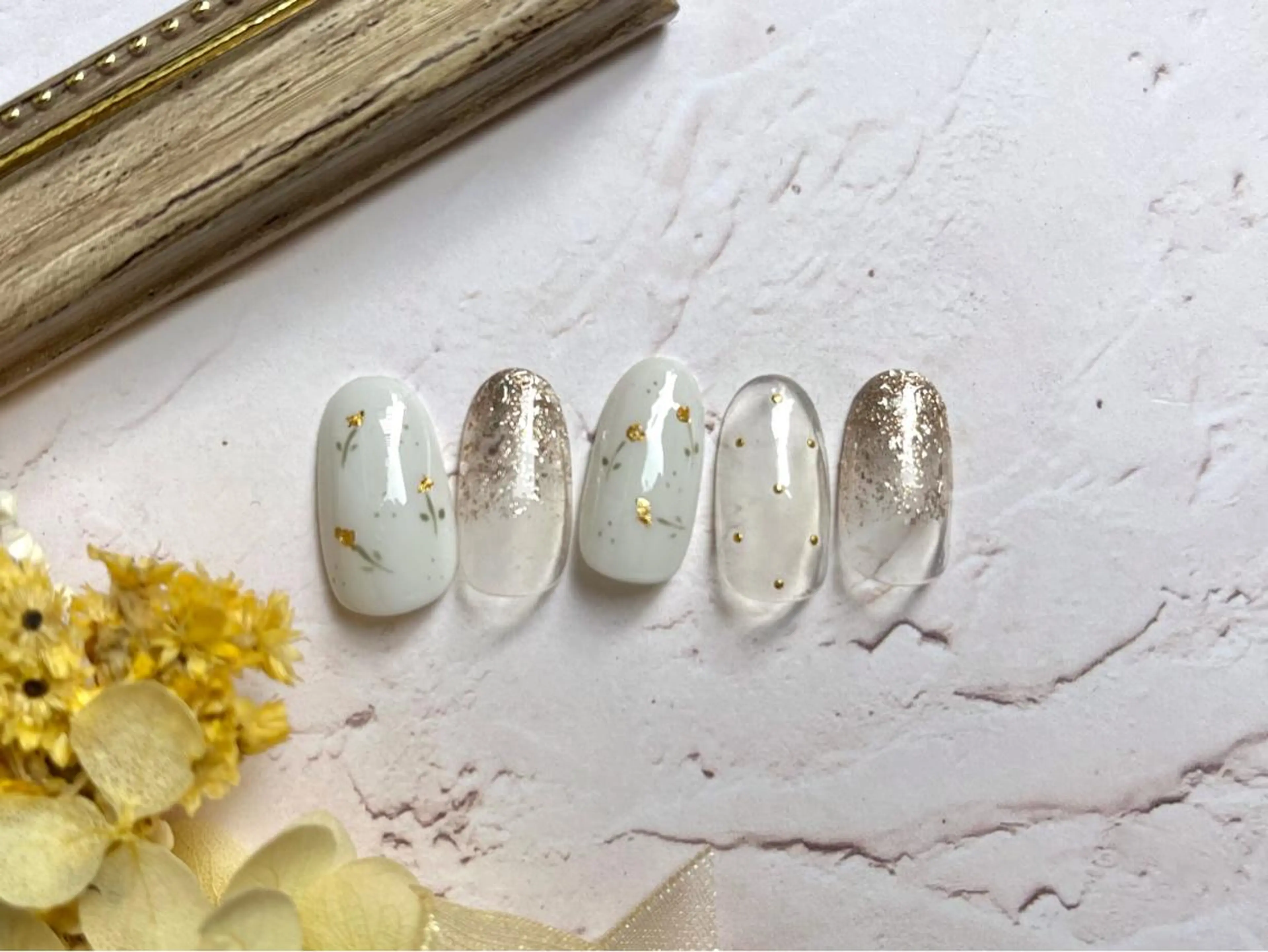 ネイル ハンドネイル プティリボン 武蔵小金井店のネイルデザイン