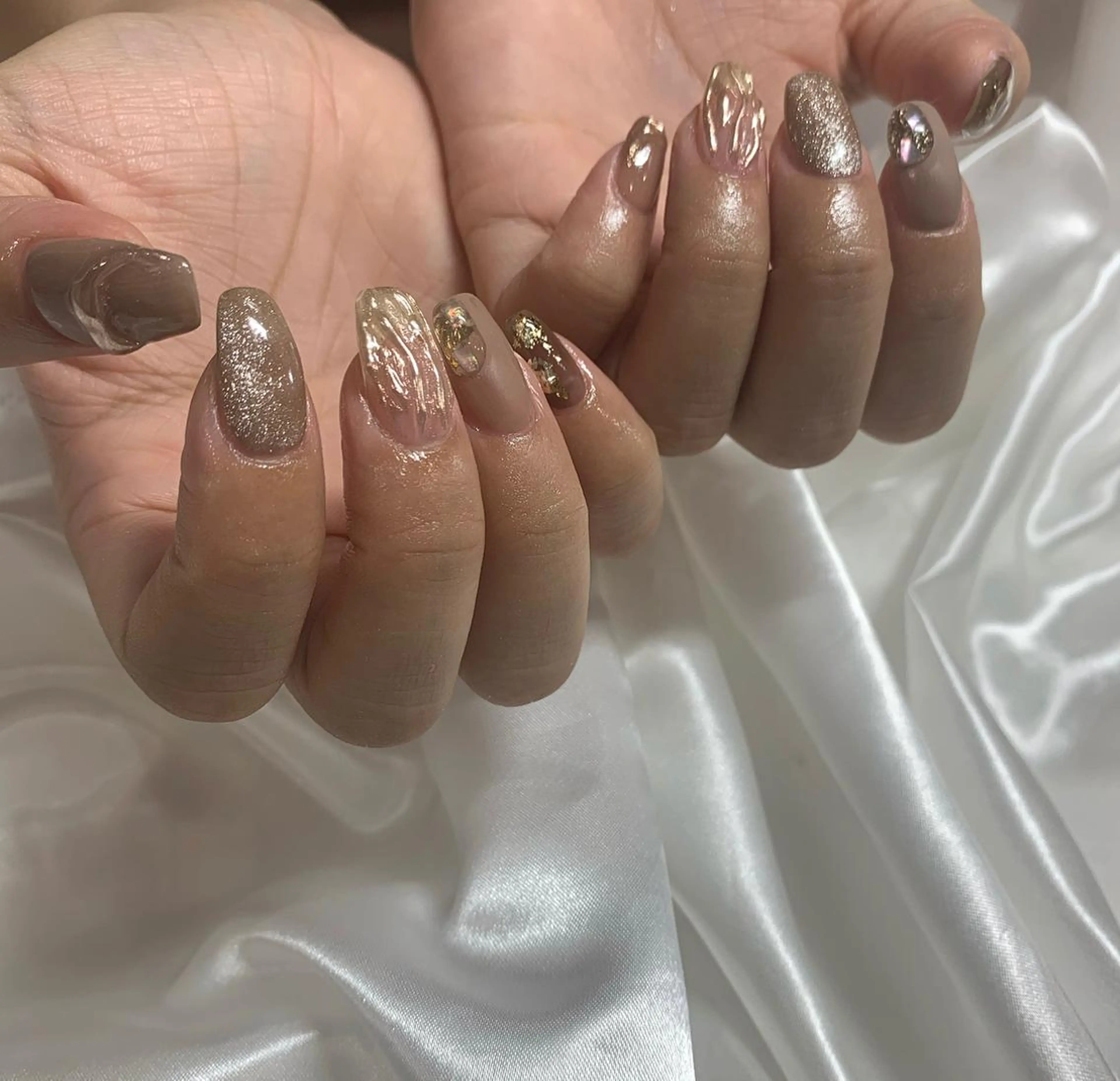 ネイル ハンドネイル にしぐち はるかのネイルデザイン