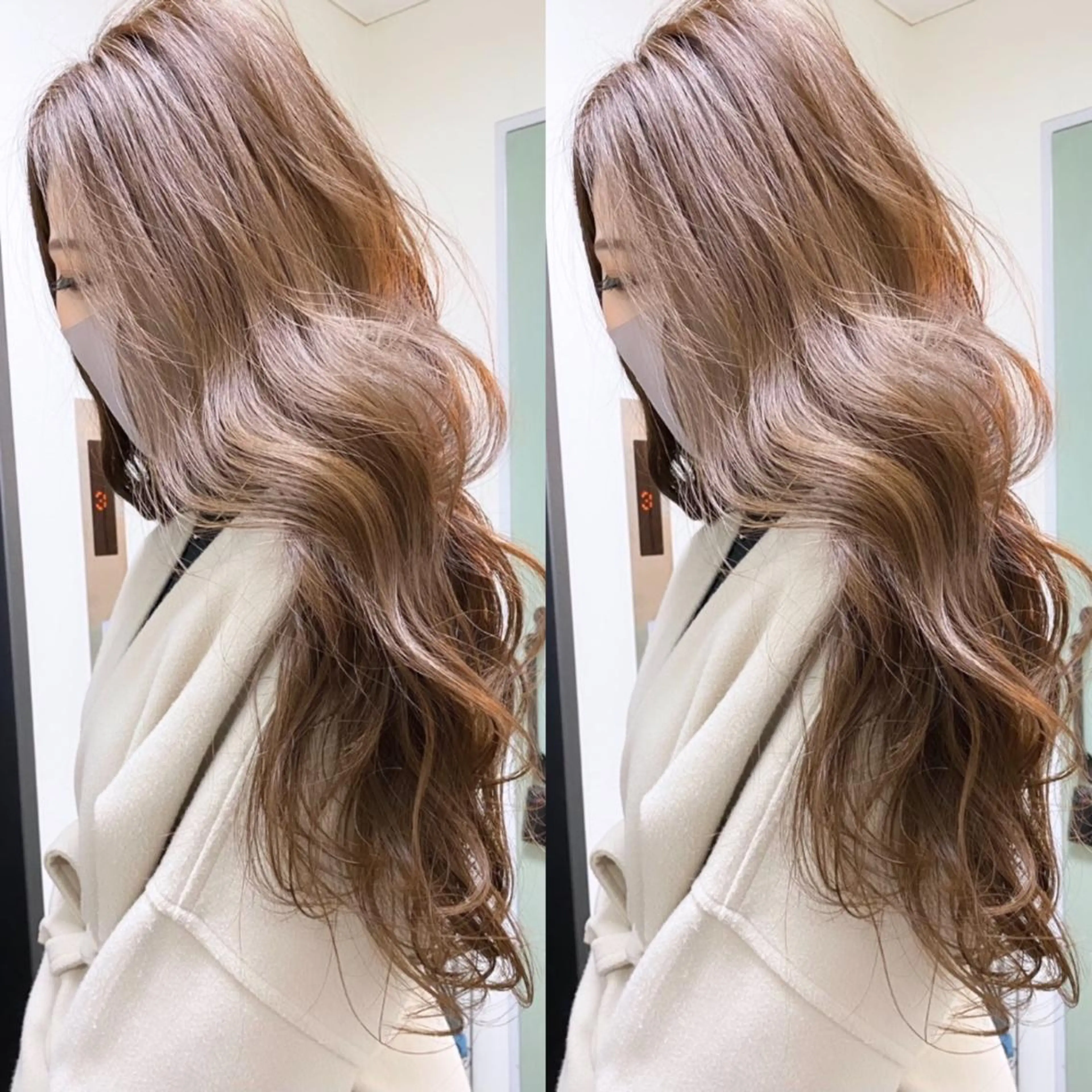 ロング カラー ⭐️横浜ブリーチ特化 美容師　堤涼⭐️のヘアスタイル