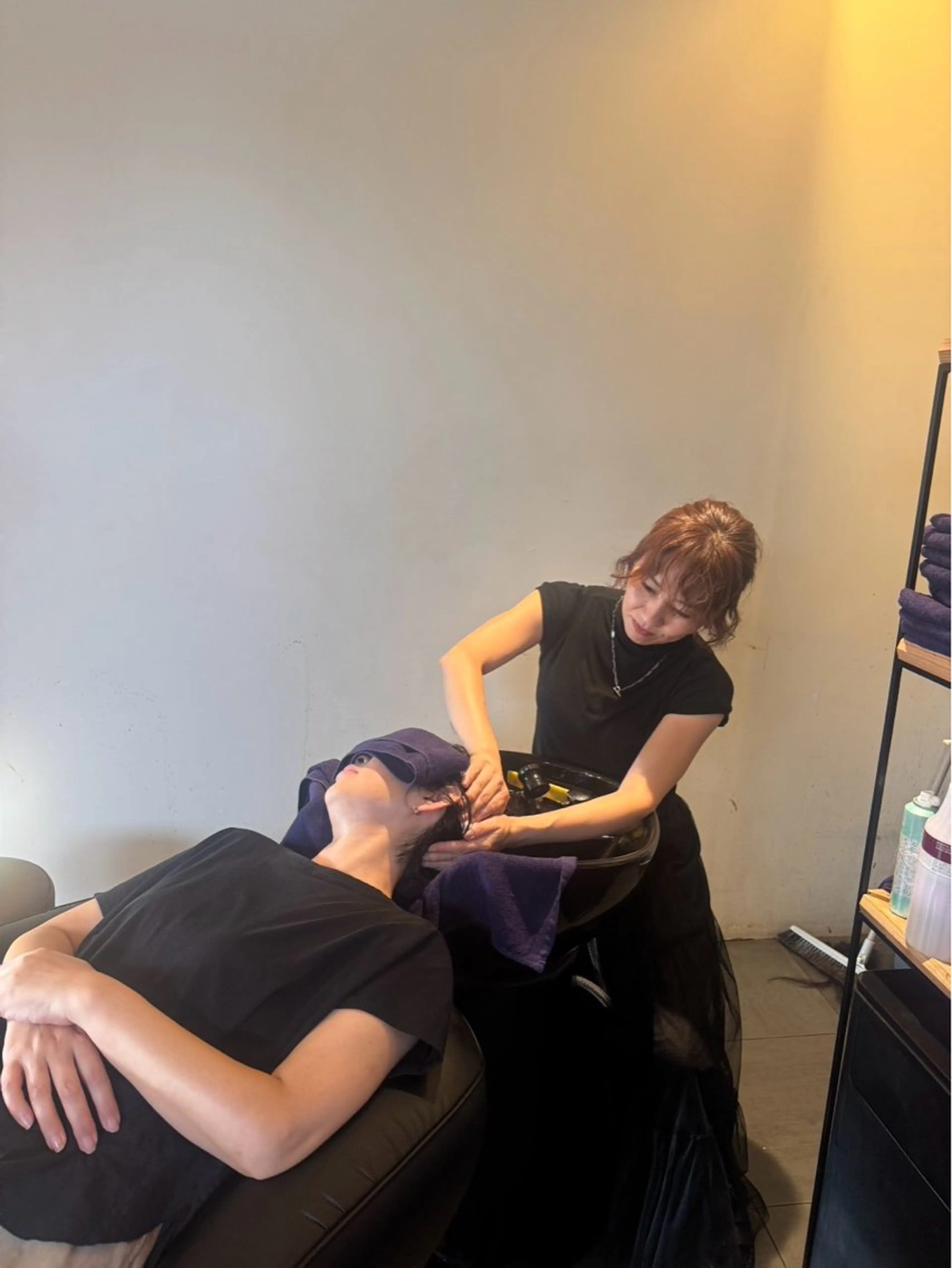 経絡リンパセラピードライヘッドスパの写真