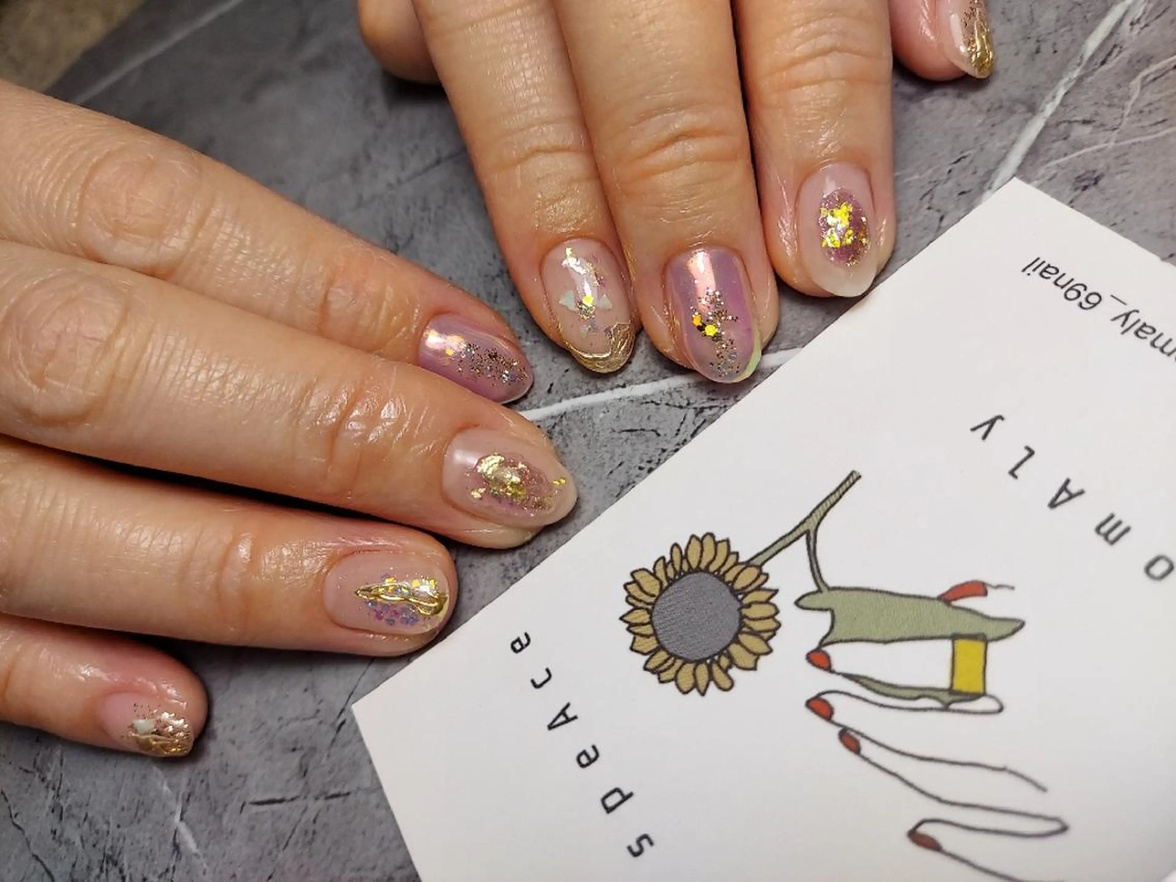 ショート Nailspeace Omalyのネイルデザイン