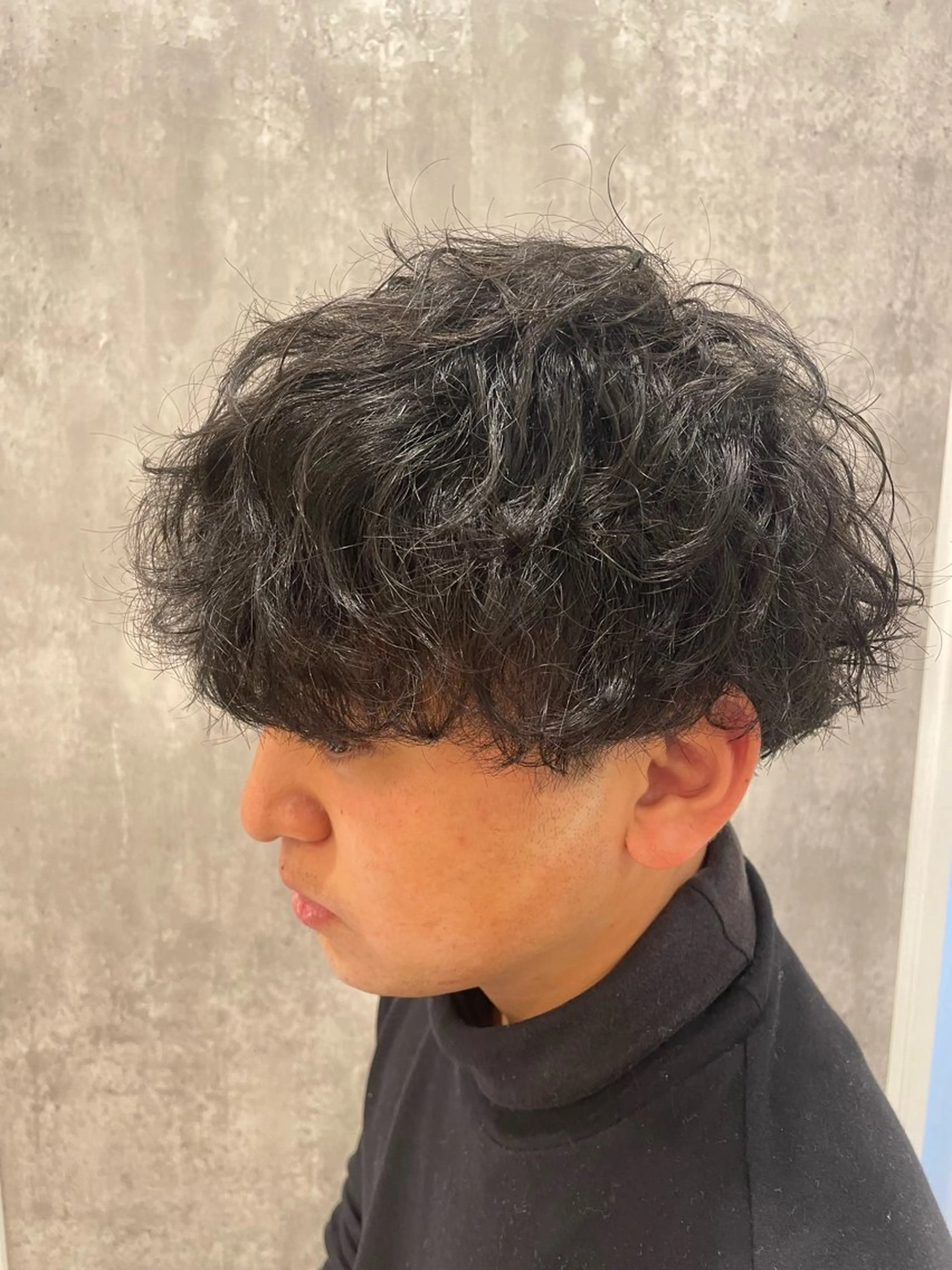 メンズ 白髪ぼかしデザイン ハイライト/宮本純登のヘアスタイル