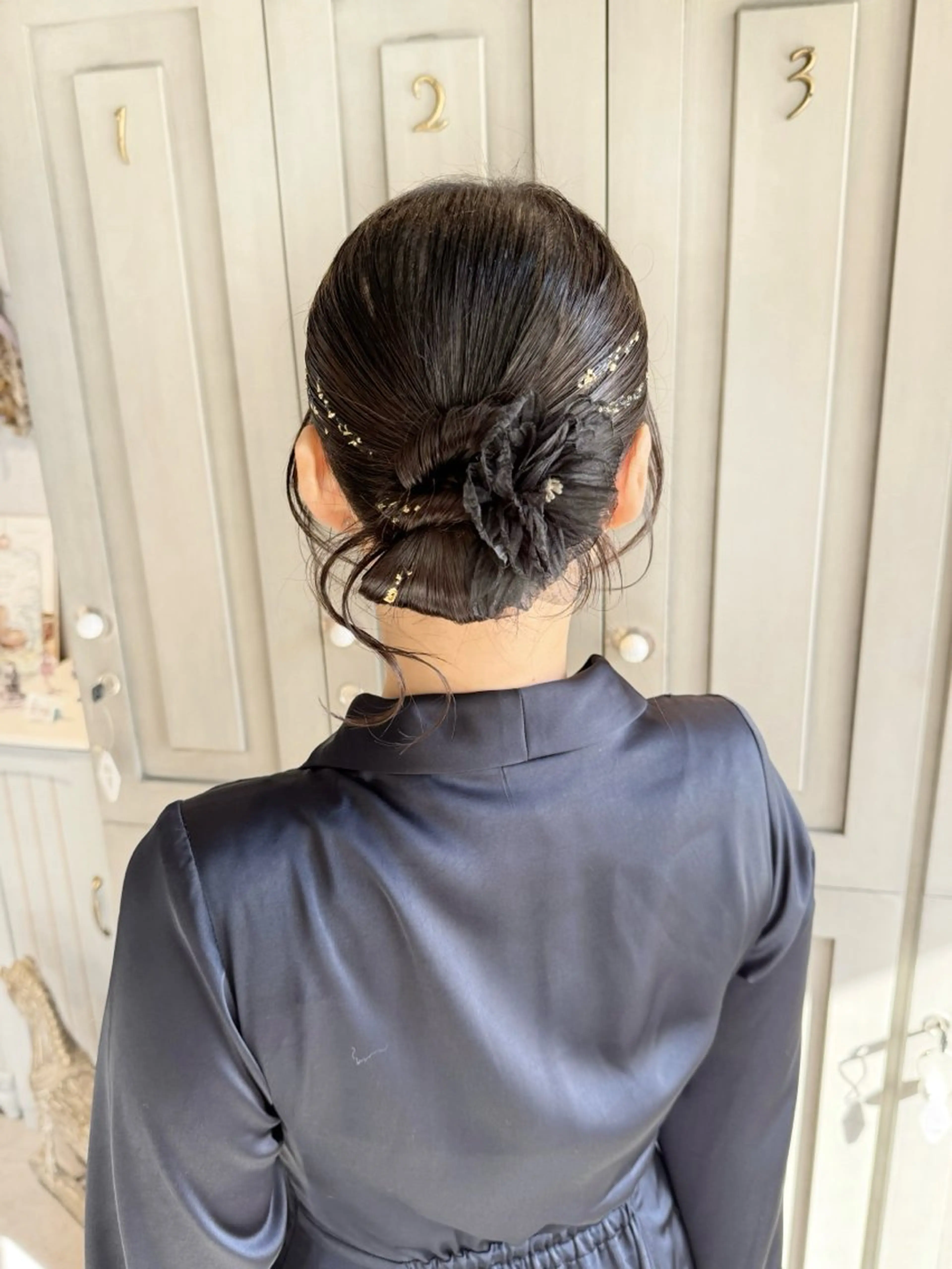 🌷結婚式お呼ばれヘアセット🌷の写真