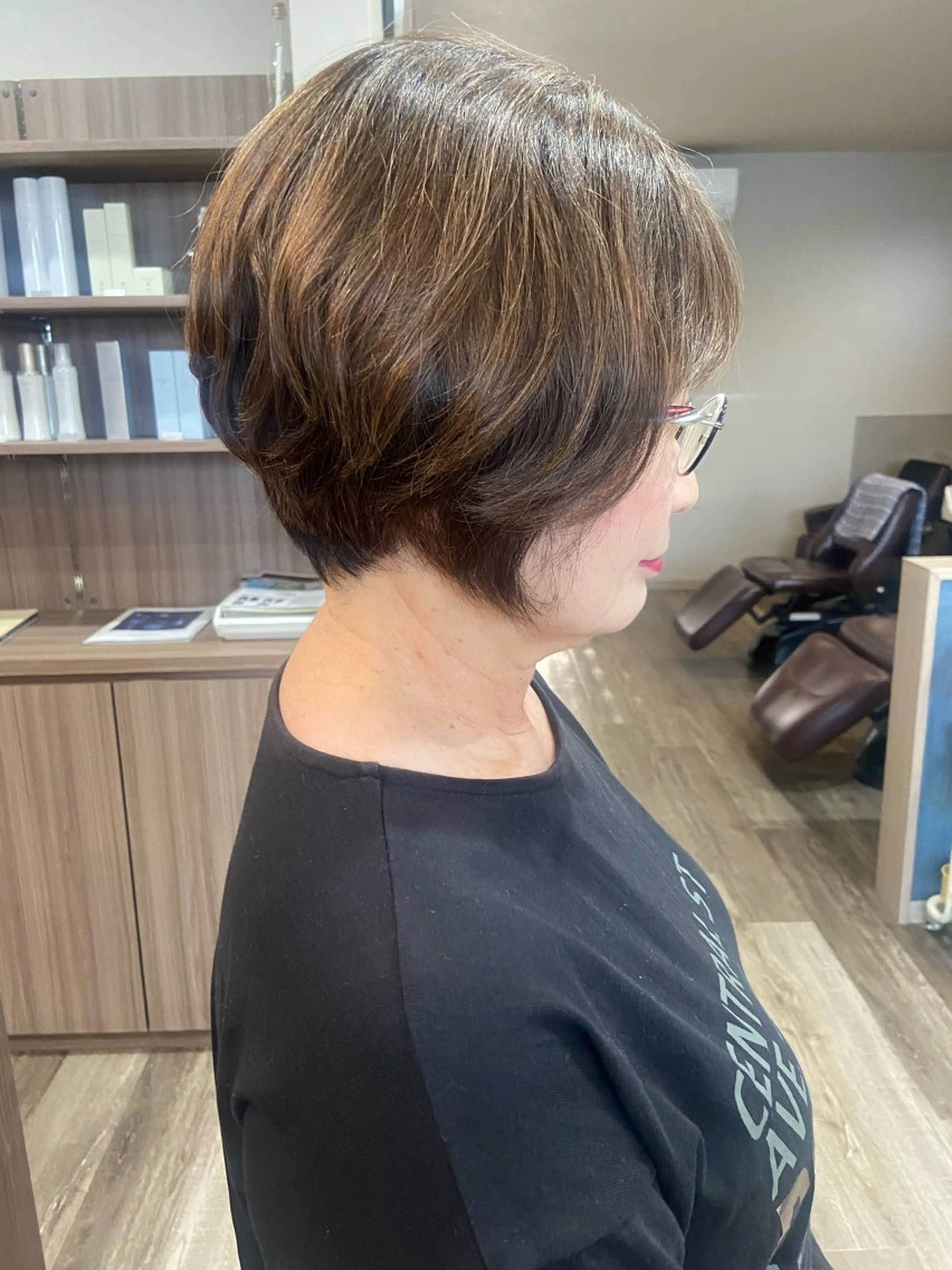ショート Lepps れいなのヘアスタイル