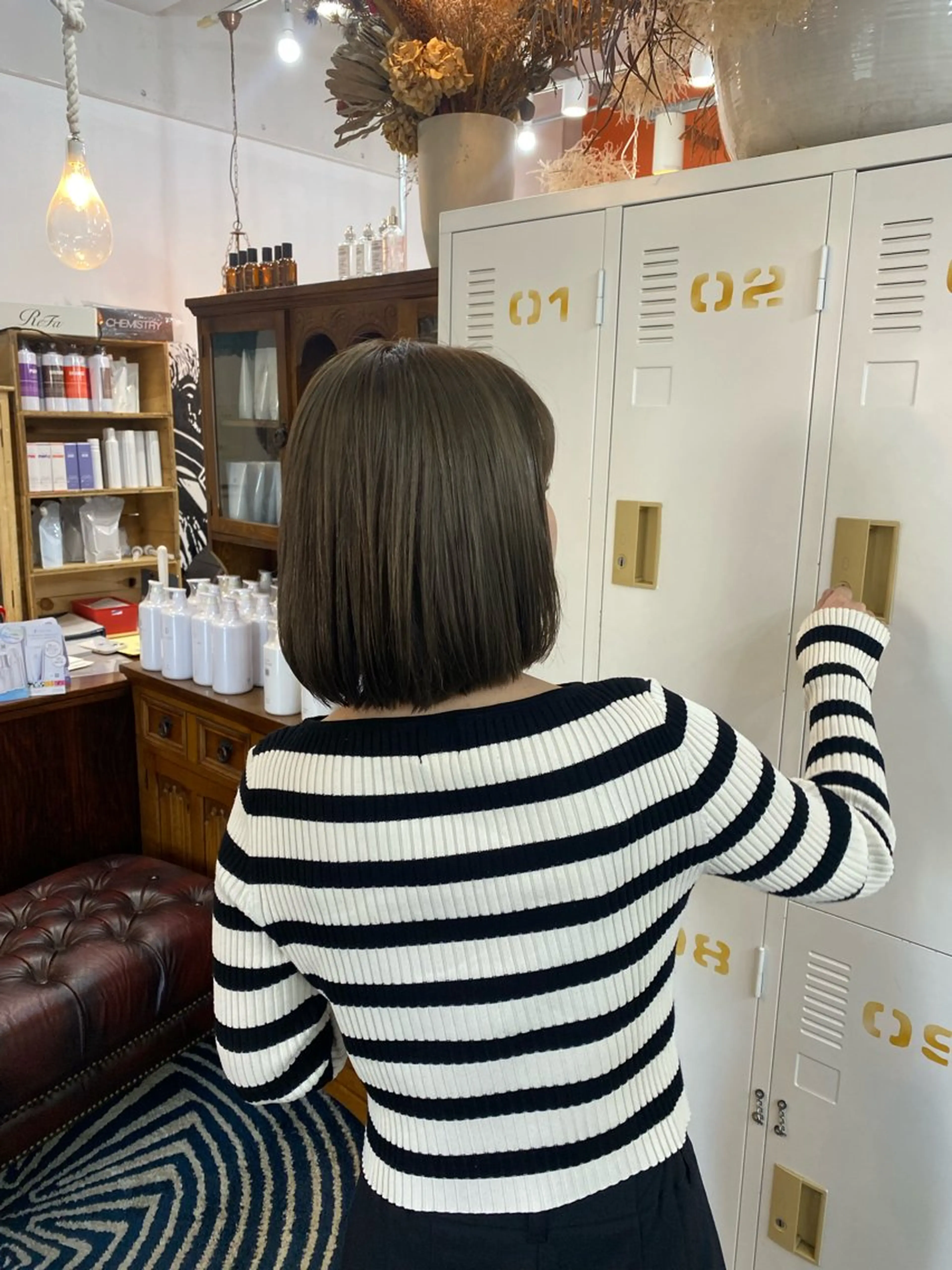 ミディアム カラー YURAGI🌿 SAKIのヘアスタイル