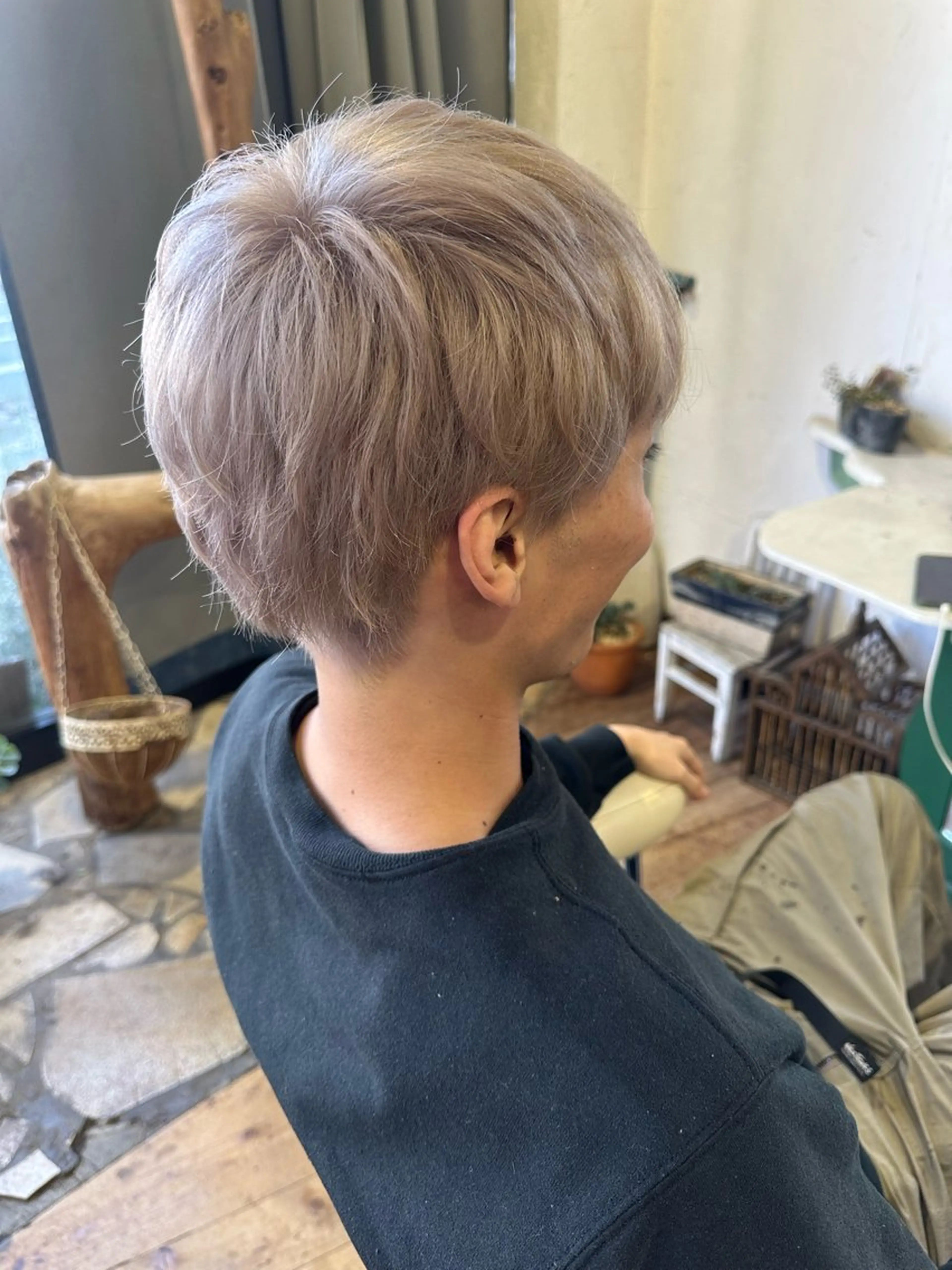 カラー メンズ indigo/ Minamiのヘアスタイル