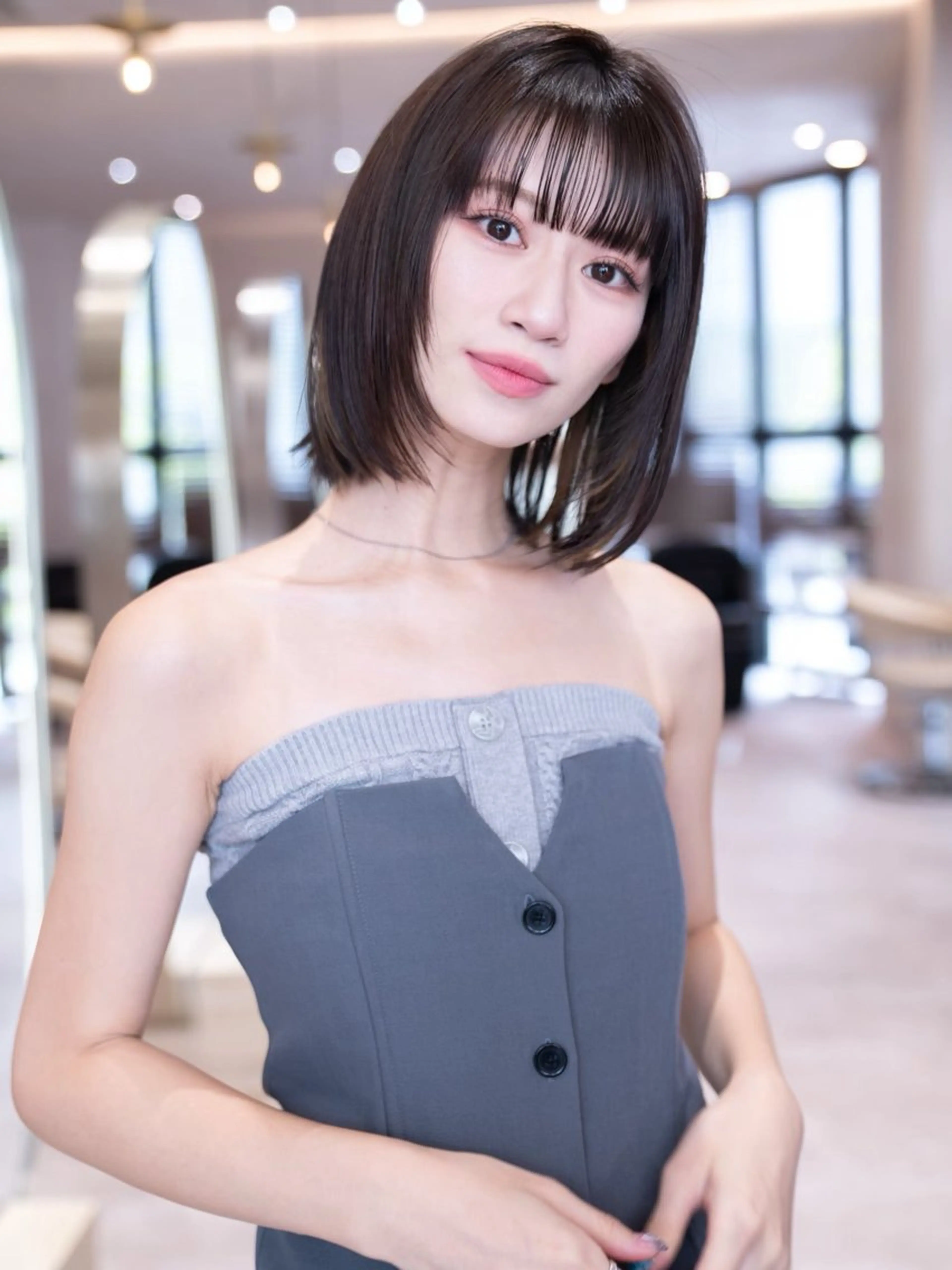 ショート カット トリートメント 透明感カラー 渋谷美容師みひろのヘアスタイル