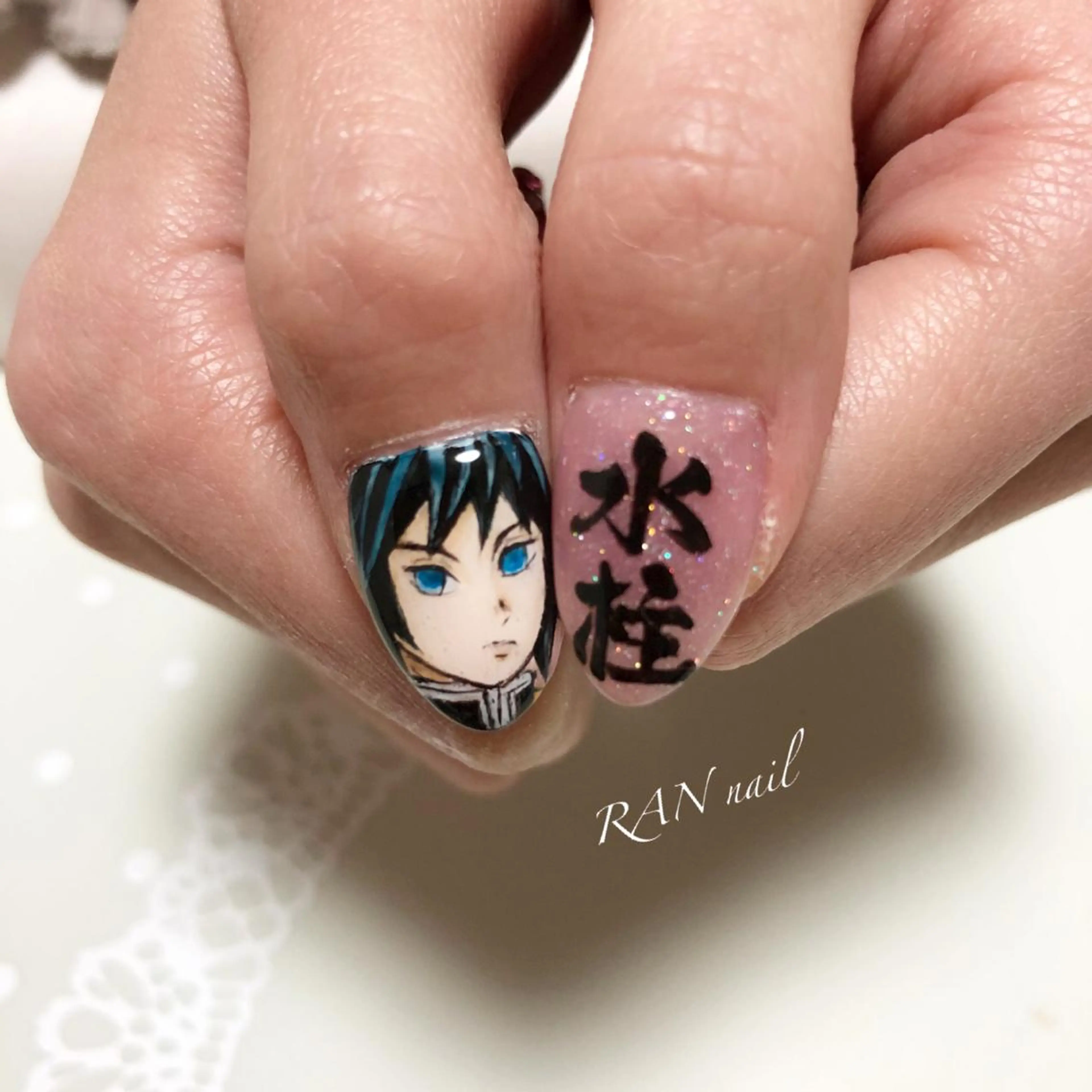 ネイル キラキラネイル ピンク その他(ネイル) RAN nailのネイルデザイン