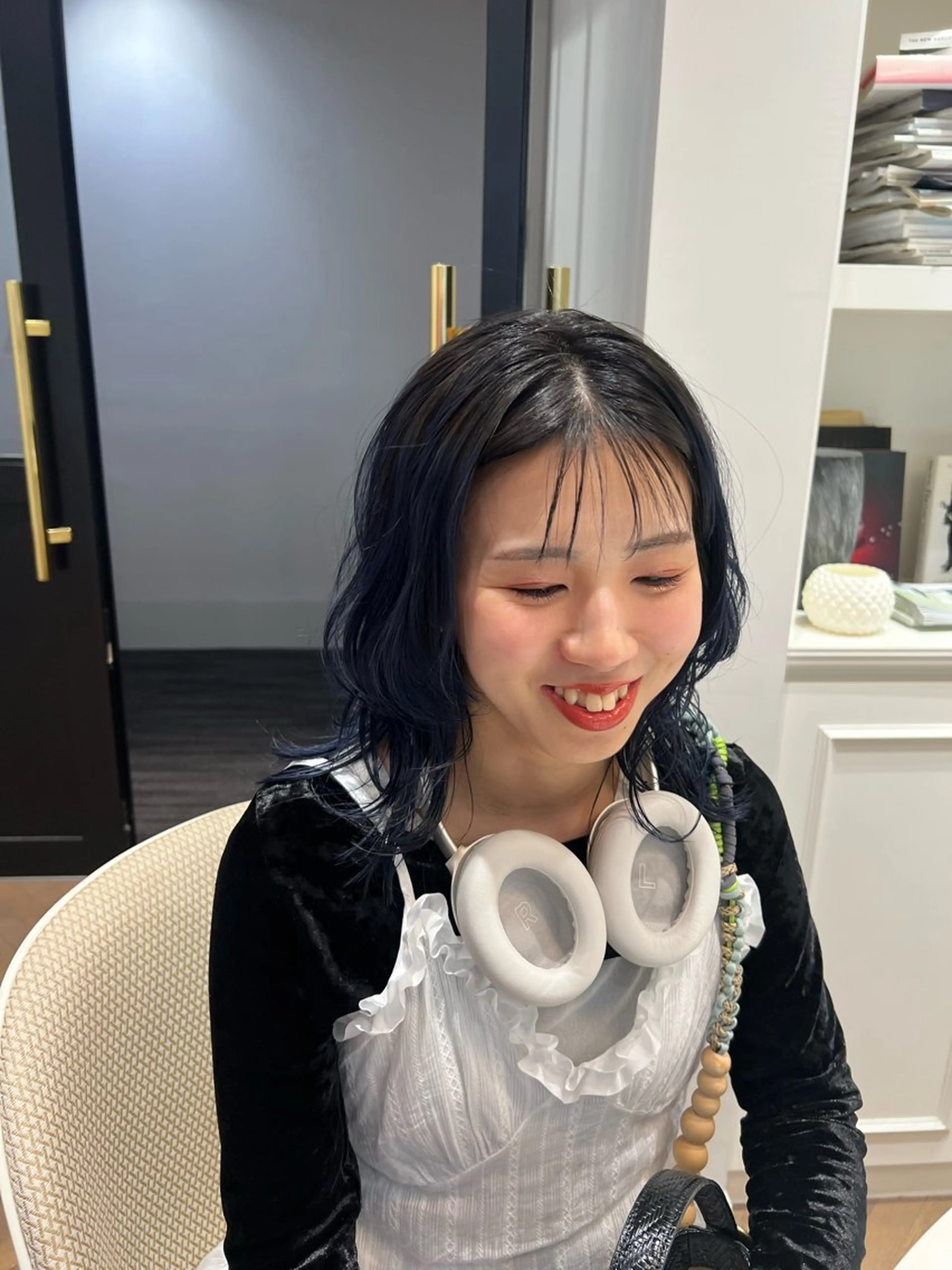 セミロング 似合わせ/レイヤー 💟SAEのヘアスタイル