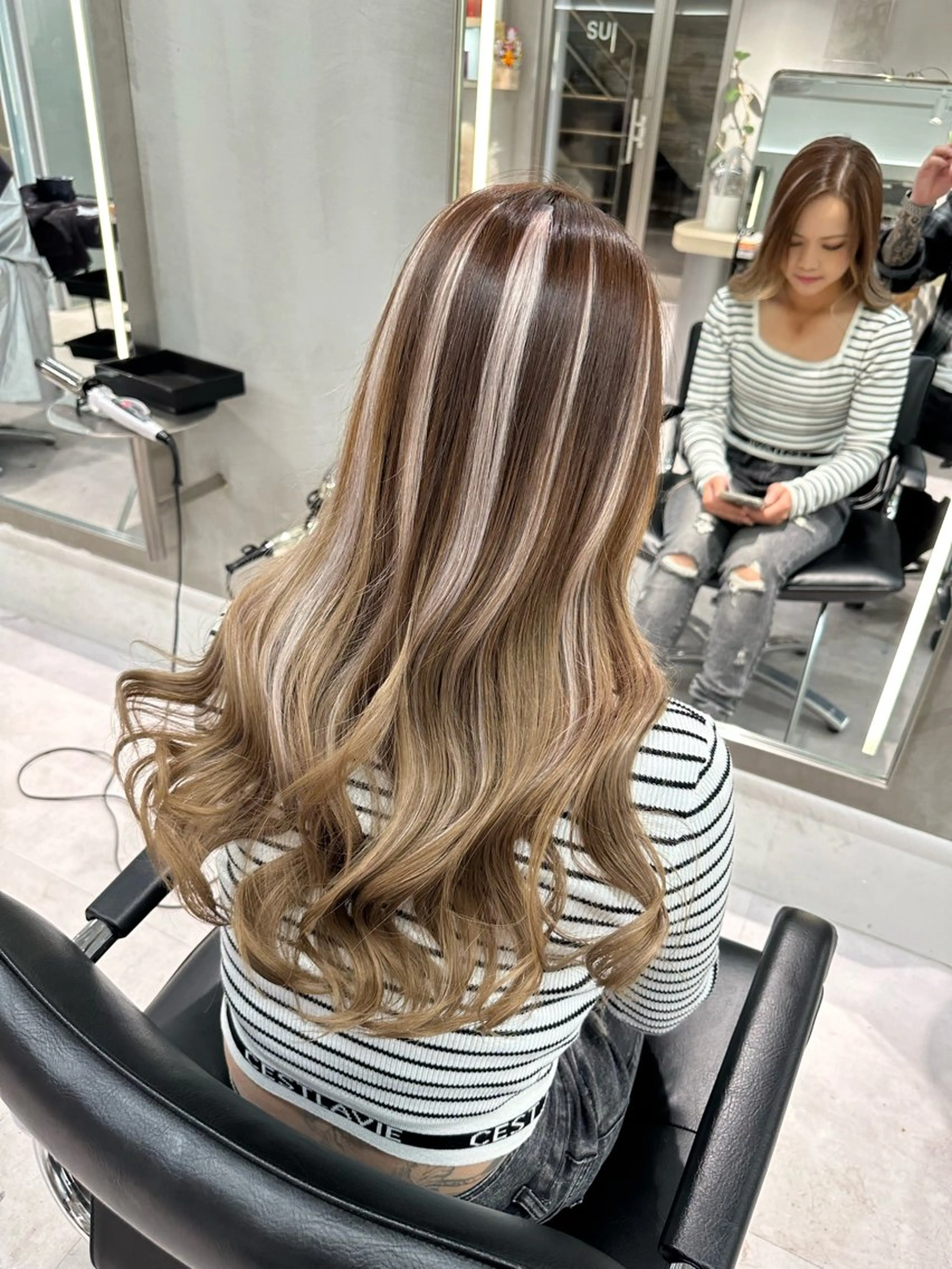 ロング カラー パーマ ヘアアレンジ メンズ キッズ 🌟代表 Yuito🌟のヘアスタイル