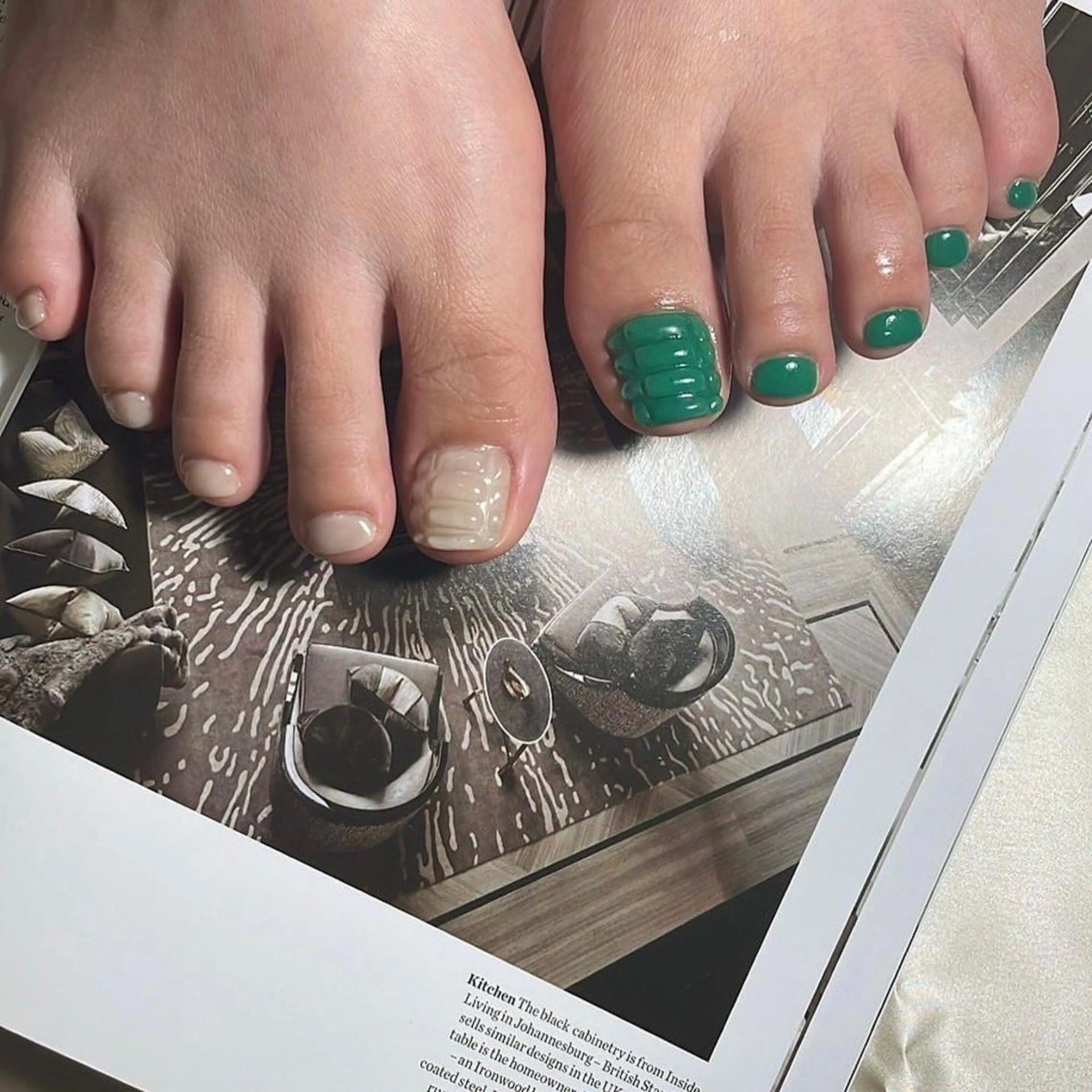 ネイル フットネイル Lofinails ちひろのネイルデザイン