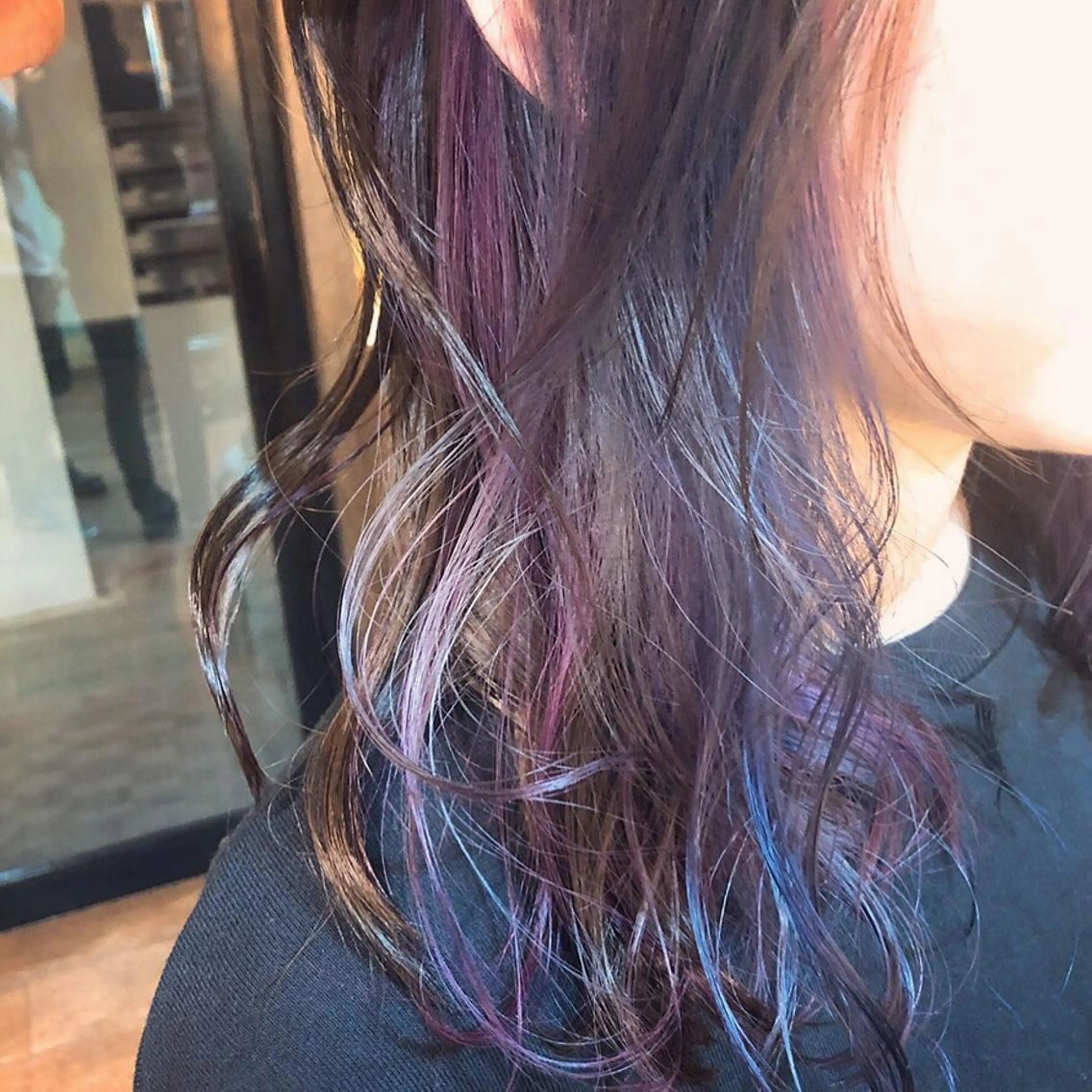 ミディアム カラー ユニコーンカラー カット ヘアカラー トリートメント 原宿サロン代表 デザインカラー伊藤卓のヘアスタイル