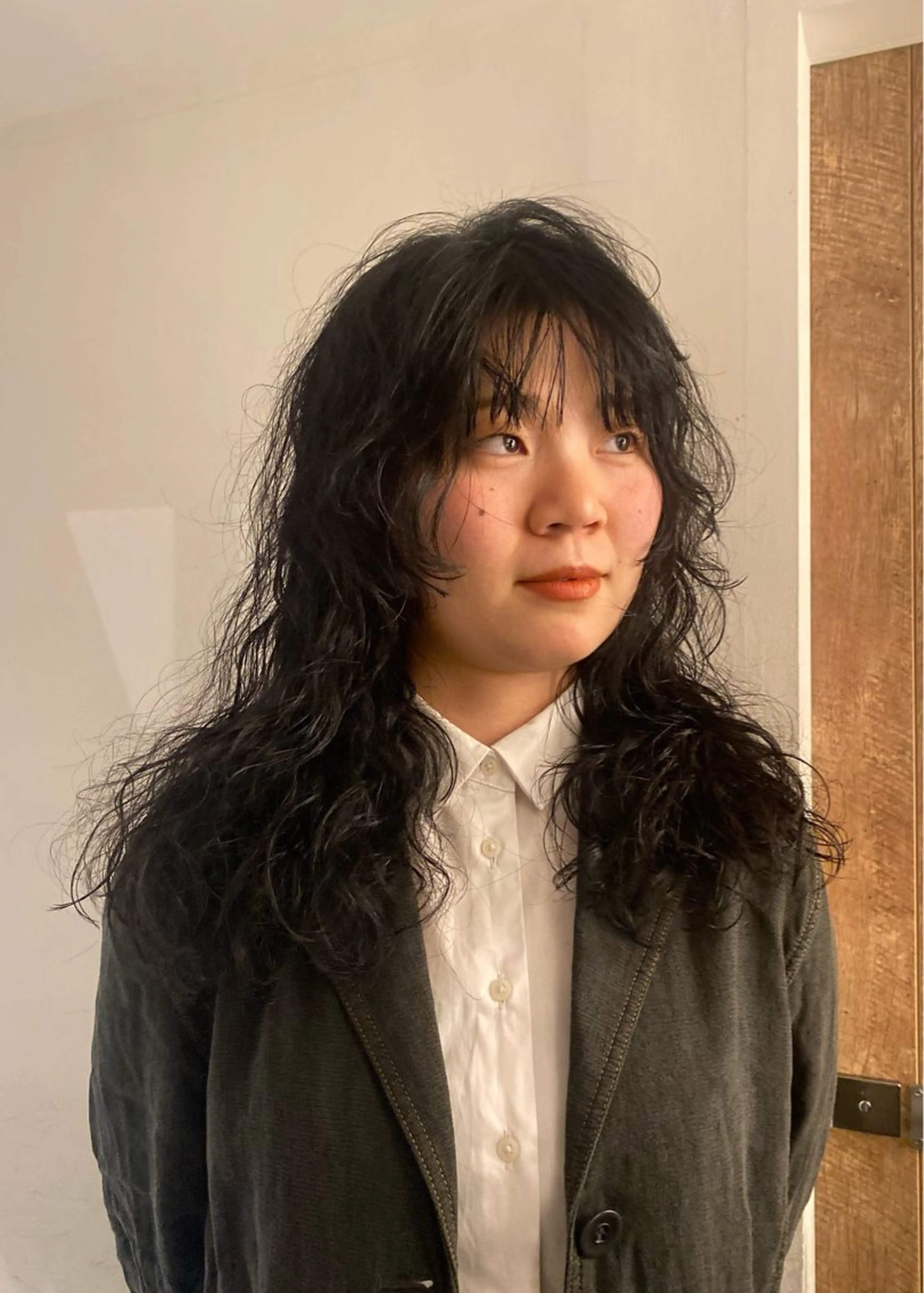 ロング カラー パーマ ヘアアレンジ ヘアカラー トリートメント ヘッドスパ marino マリノのヘアスタイル