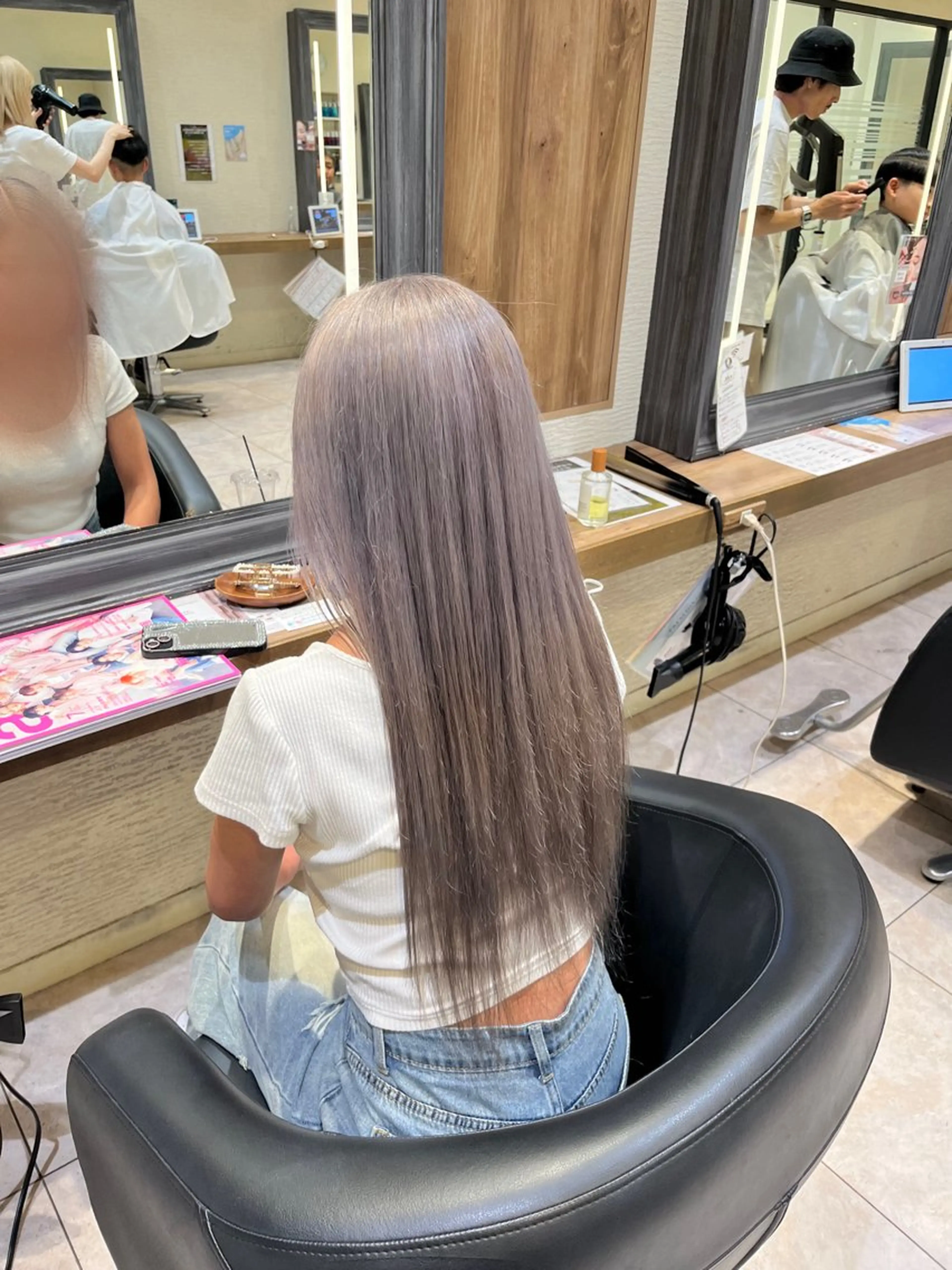 カラー ハイトーン／アレンジ 🩵NANAMIのヘアスタイル