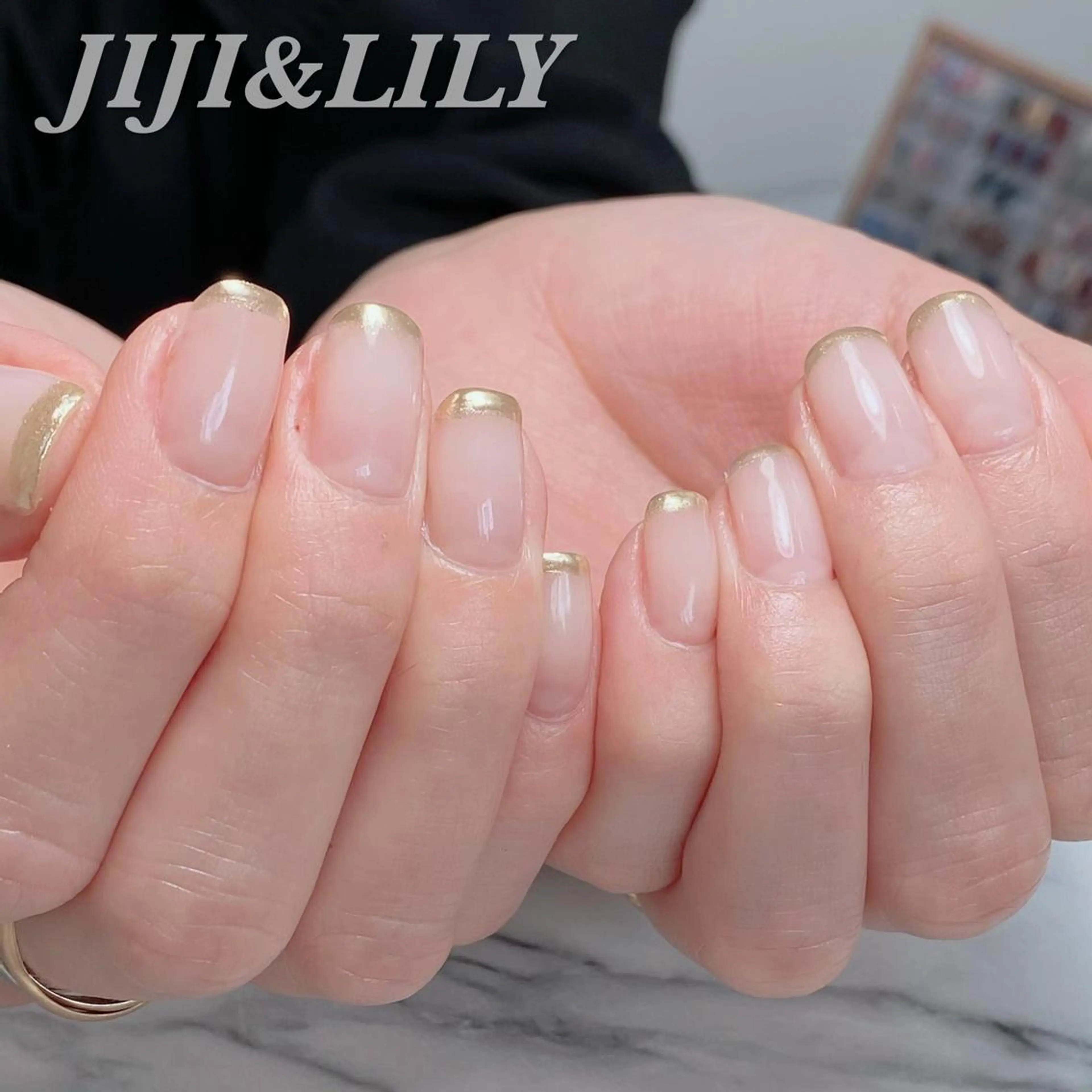 ネイル フレンチネイル ミラーネイル シンプルネイル 豊田 圭子のネイルデザイン