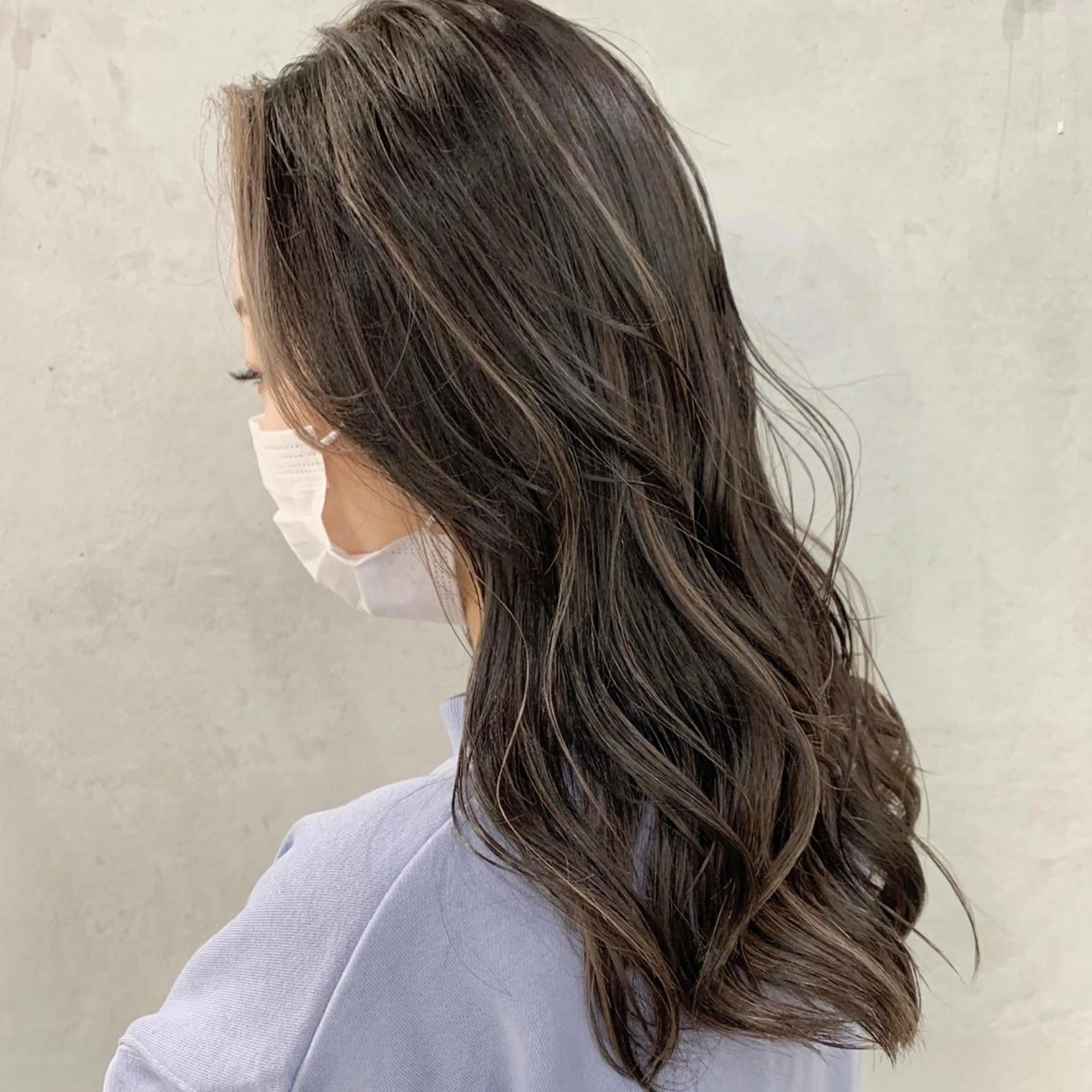 ロング カラー ハイライトカラー ハイライト ブリーチダブルカラー 【koide】のヘアスタイル