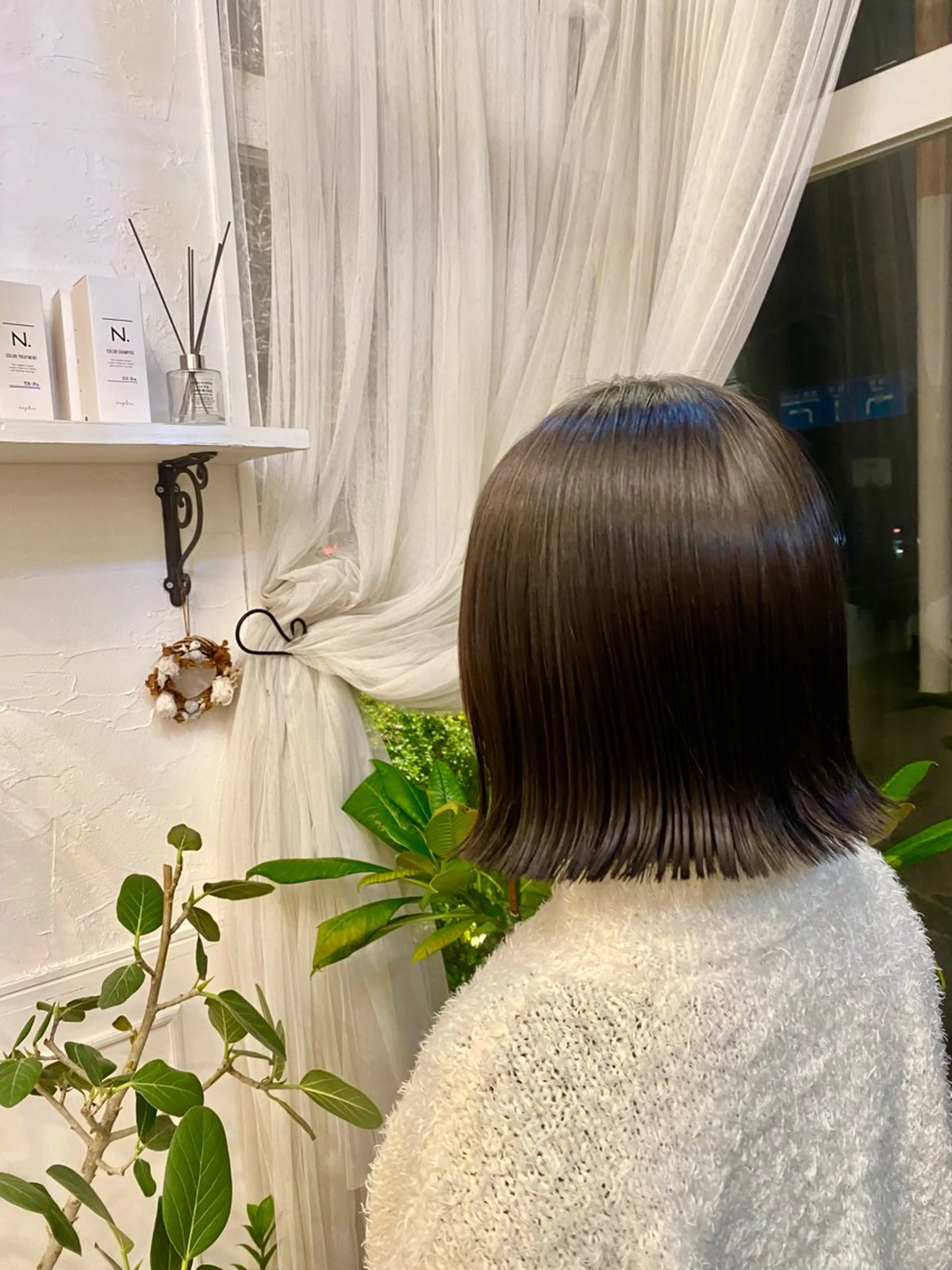 ミディアム 内田 隆也のヘアスタイル