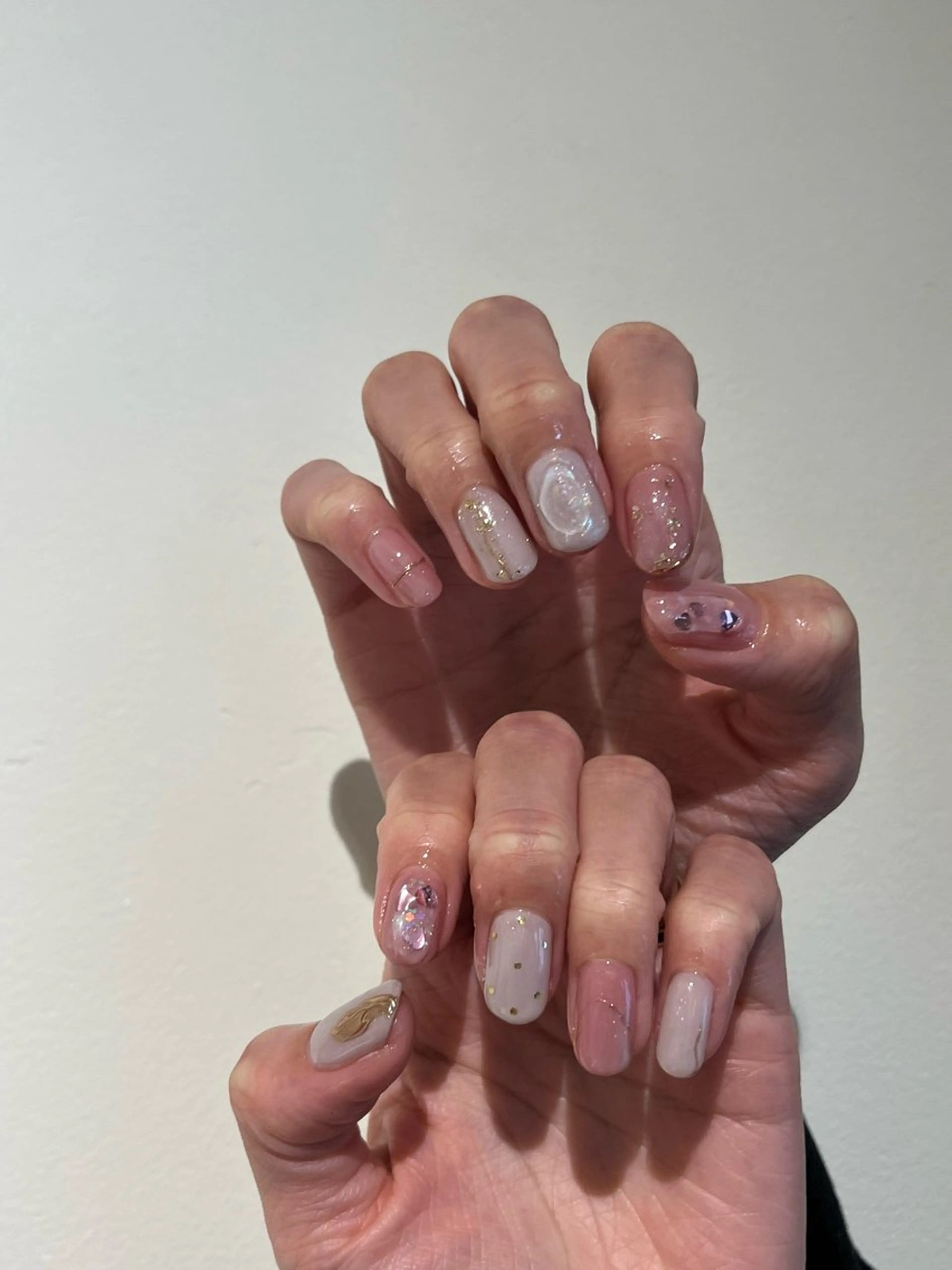 ネイル ニュアンスネイル 春ネイル Nagashima sanaのネイルデザイン