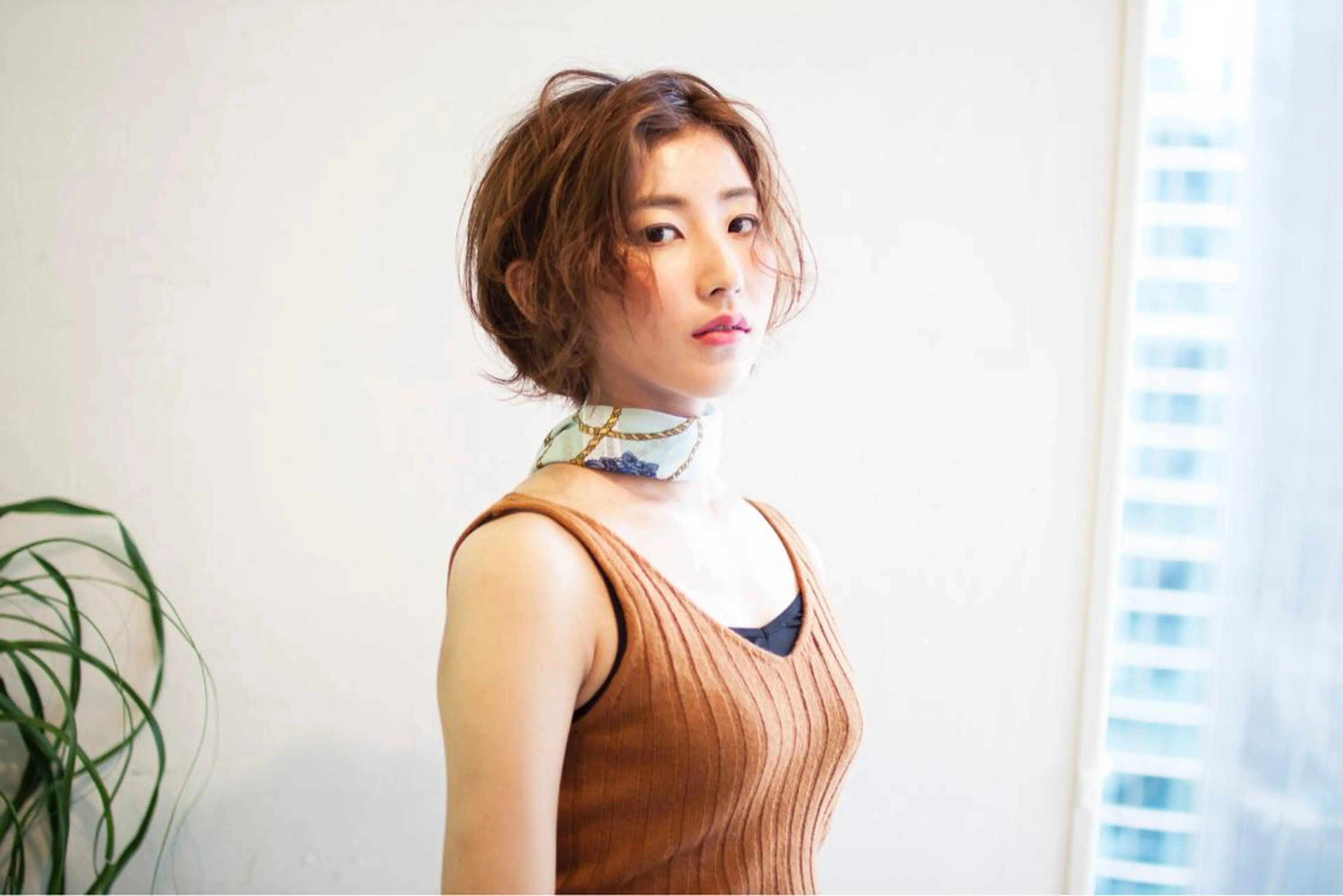 ショート 🤍韓国風ヘア 柴田真帆🤍のヘアスタイル