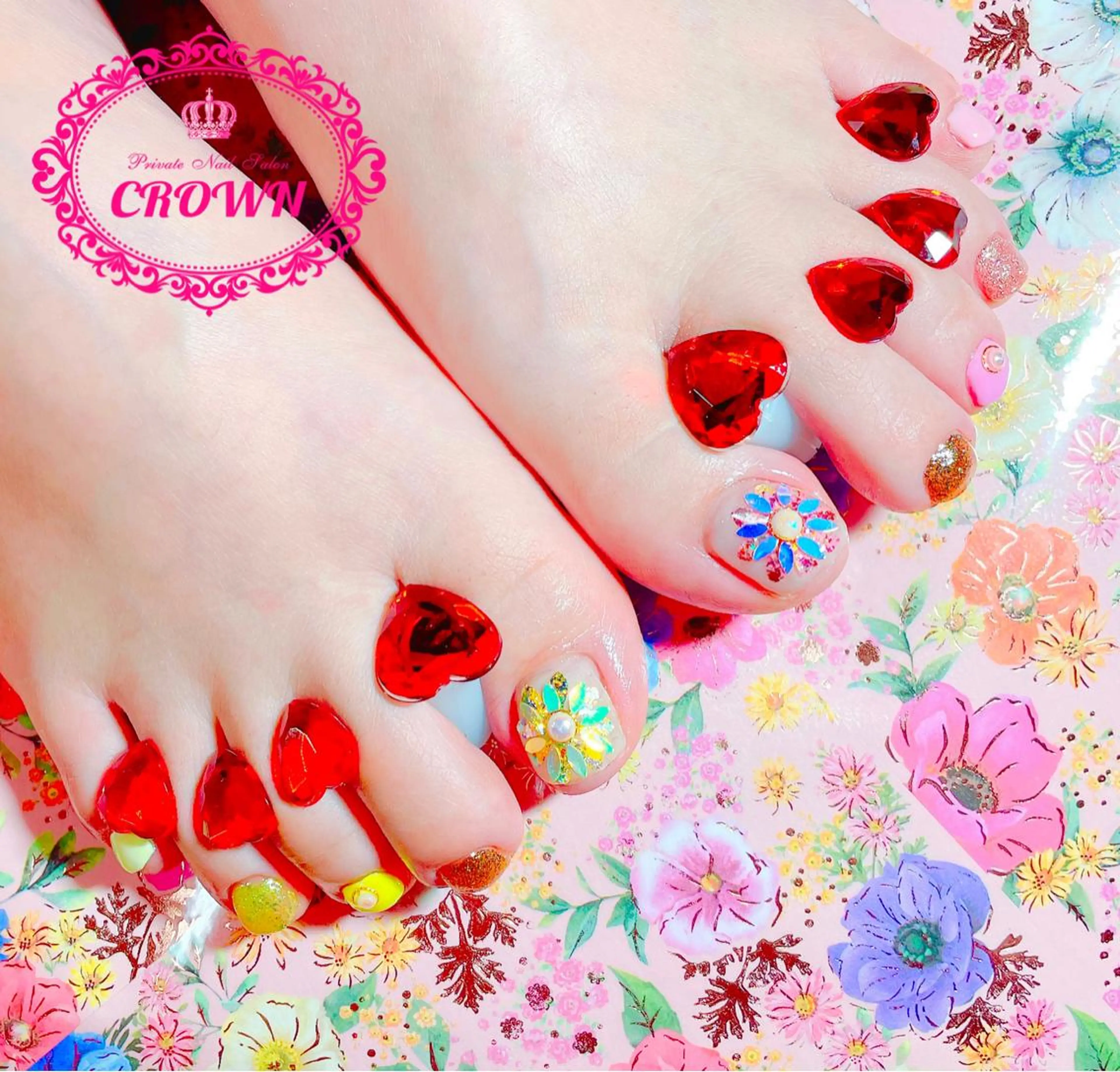 ネイル CROWN プライベートサロンのネイルデザイン