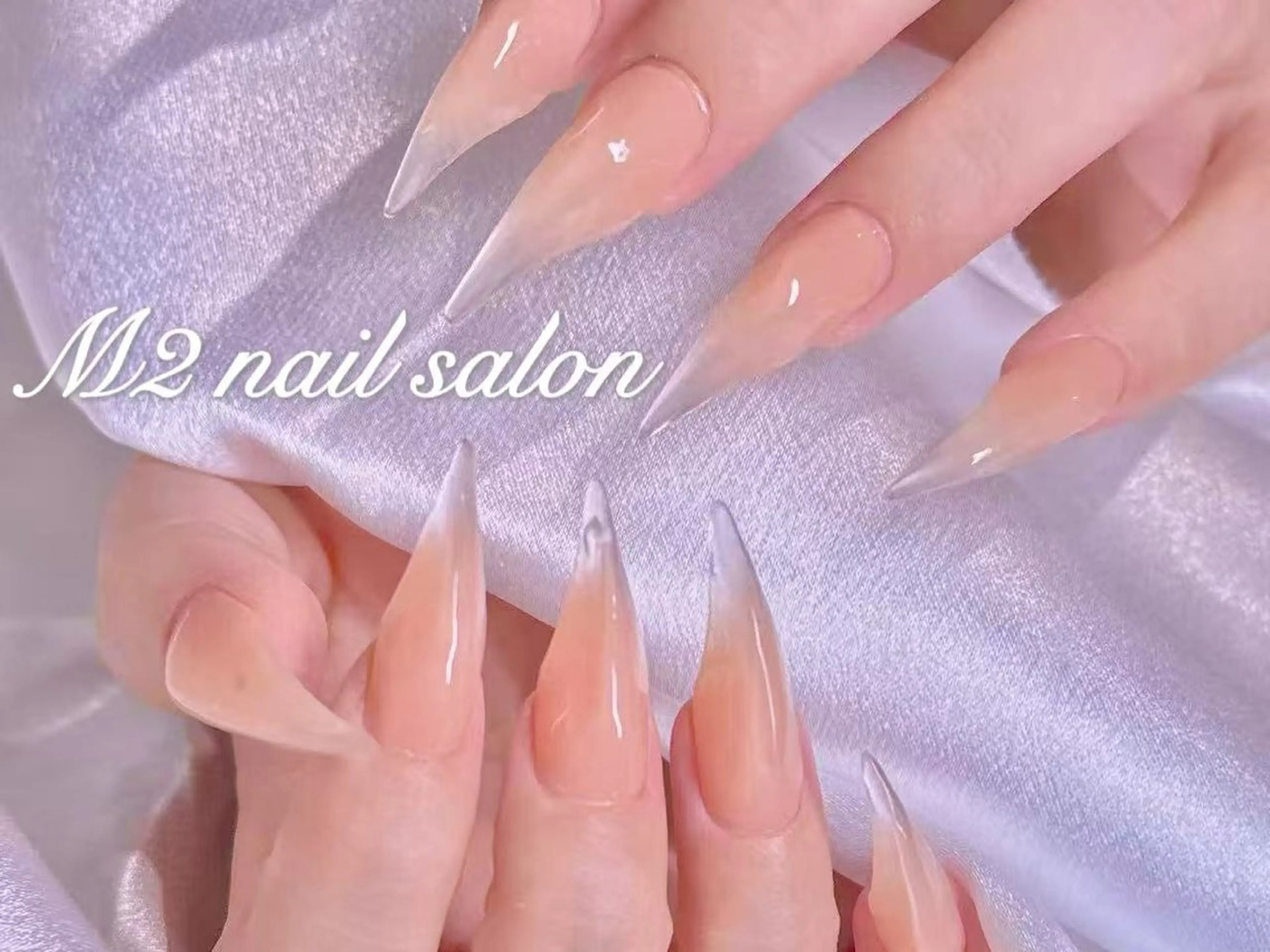 ネイル ハンドネイル 長さだし専門店 M2　rikaのネイルデザイン