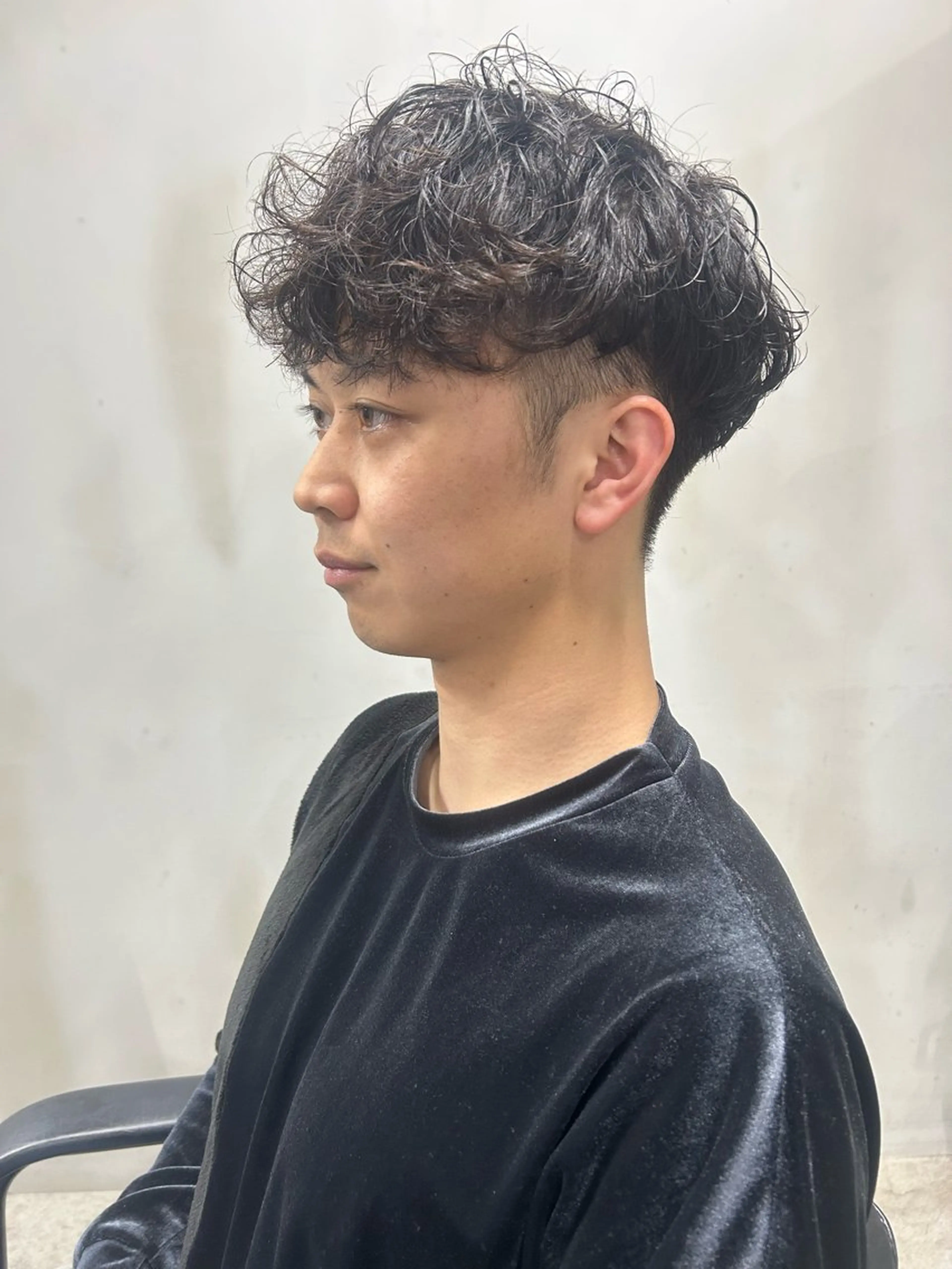 パーマ メンズ カット パーマ 天王寺阿倍野/メンズ /REIJI🌟のヘアスタイル