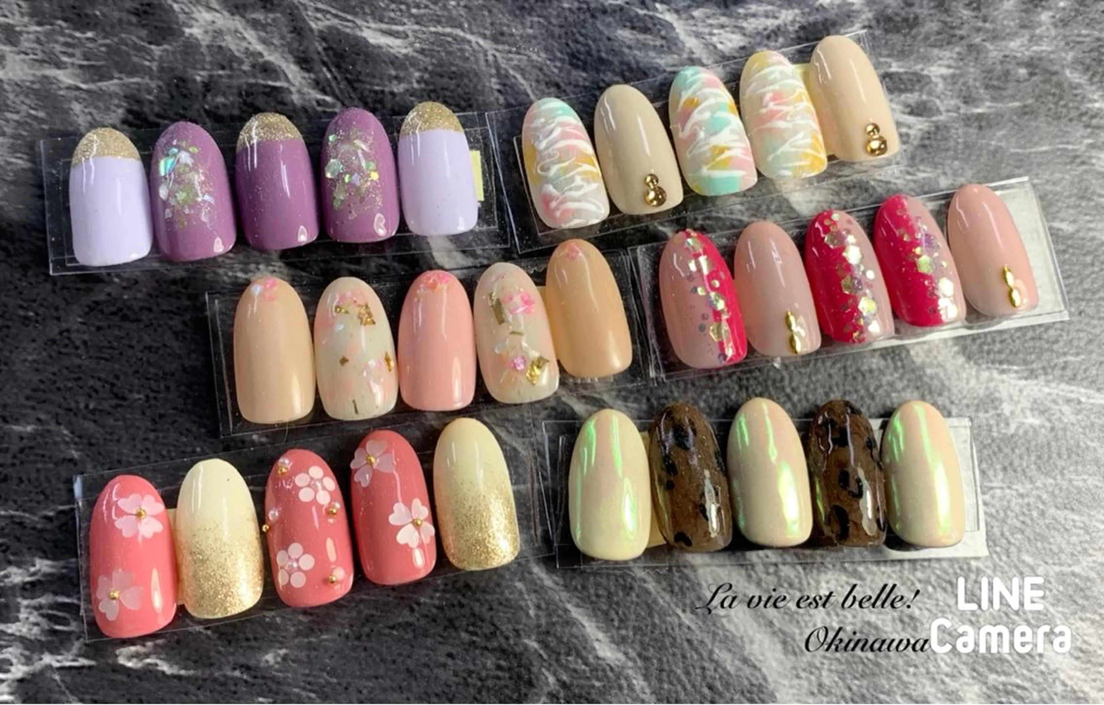 ネイル アトリエ ラヴィエベルのネイルデザイン