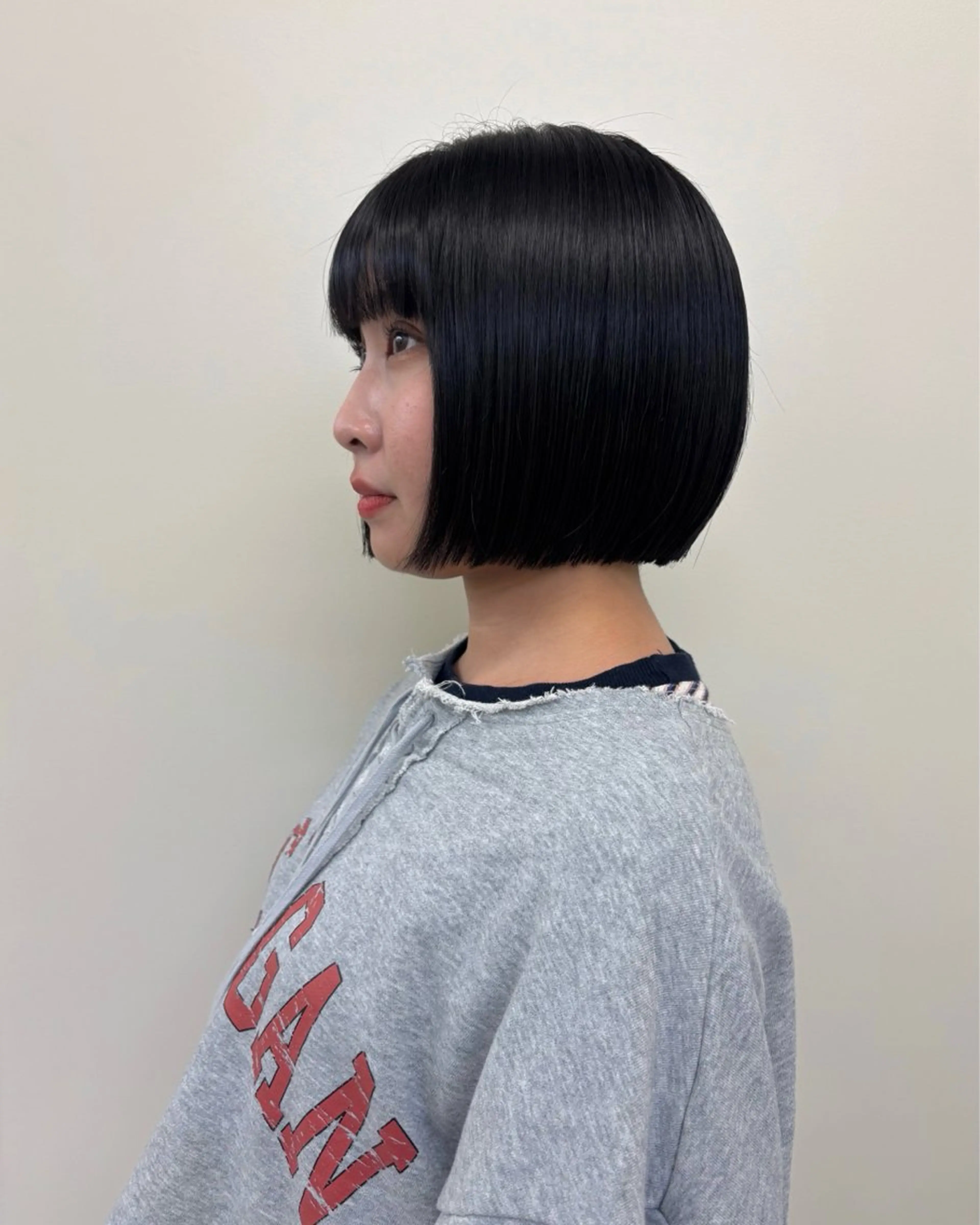 ショート ボブ 栗崎 菜弥のヘアスタイル