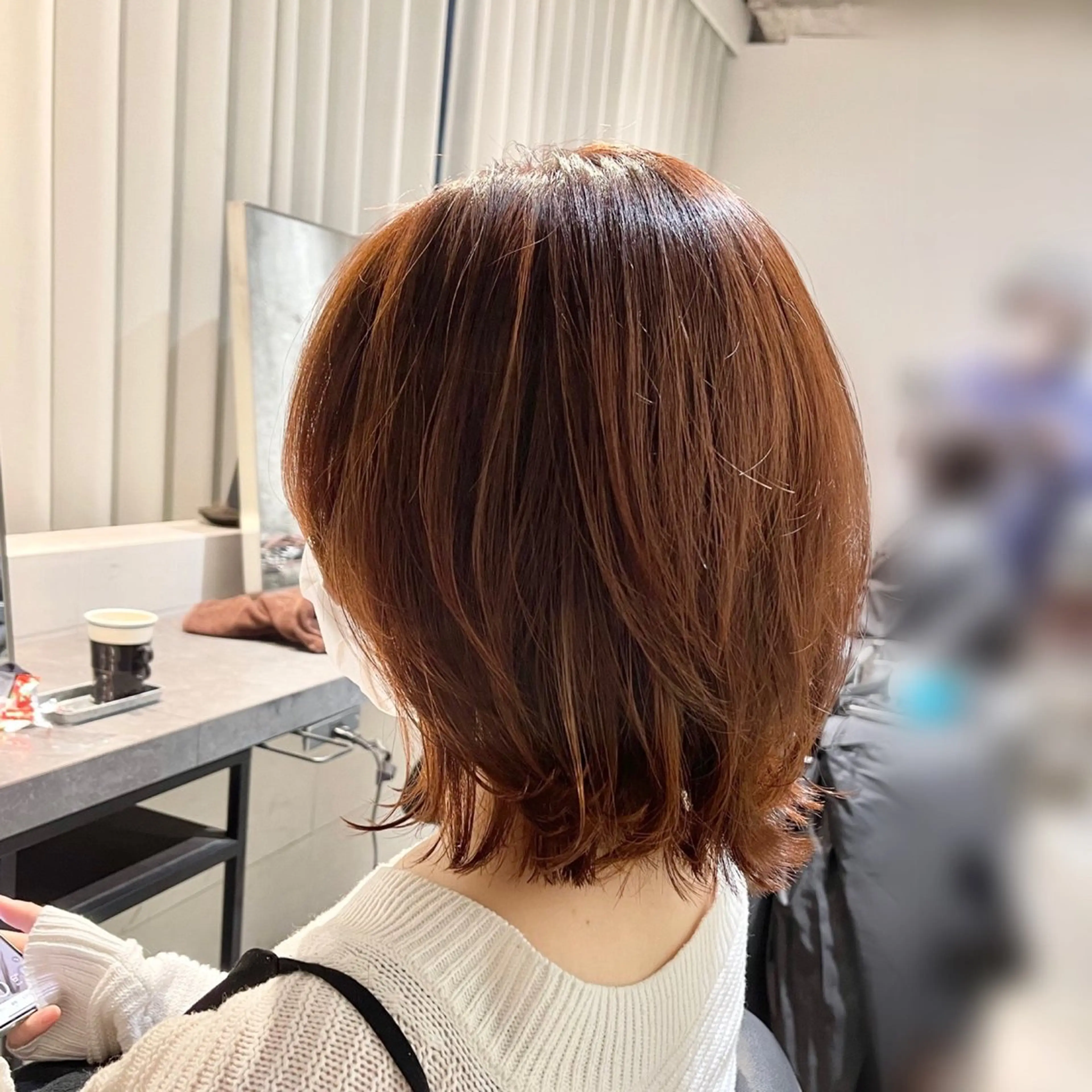 ミディアム カラー director tatsukiのヘアスタイル