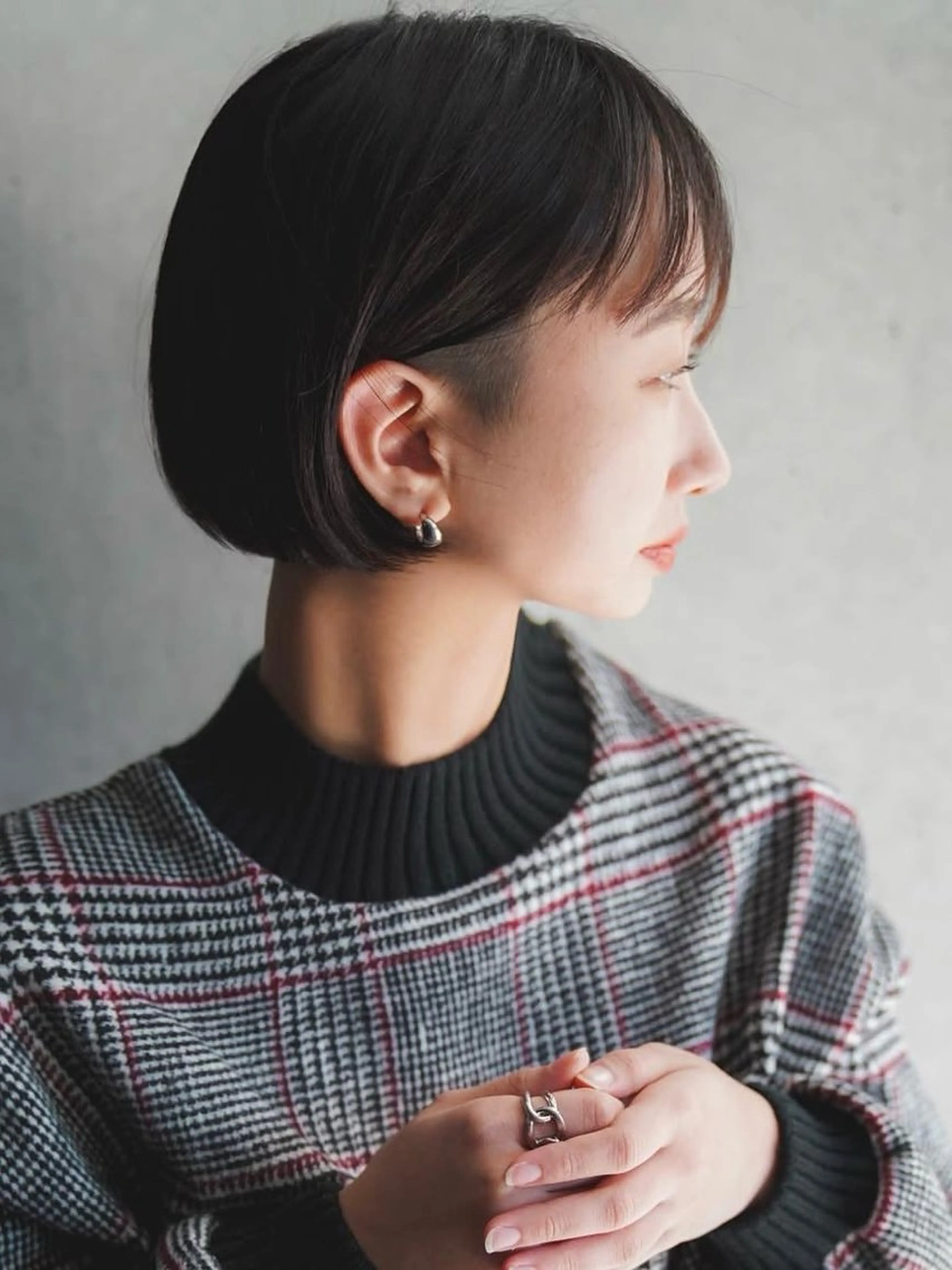 ショート レディースパーマ モデル募集RIKOのヘアスタイル