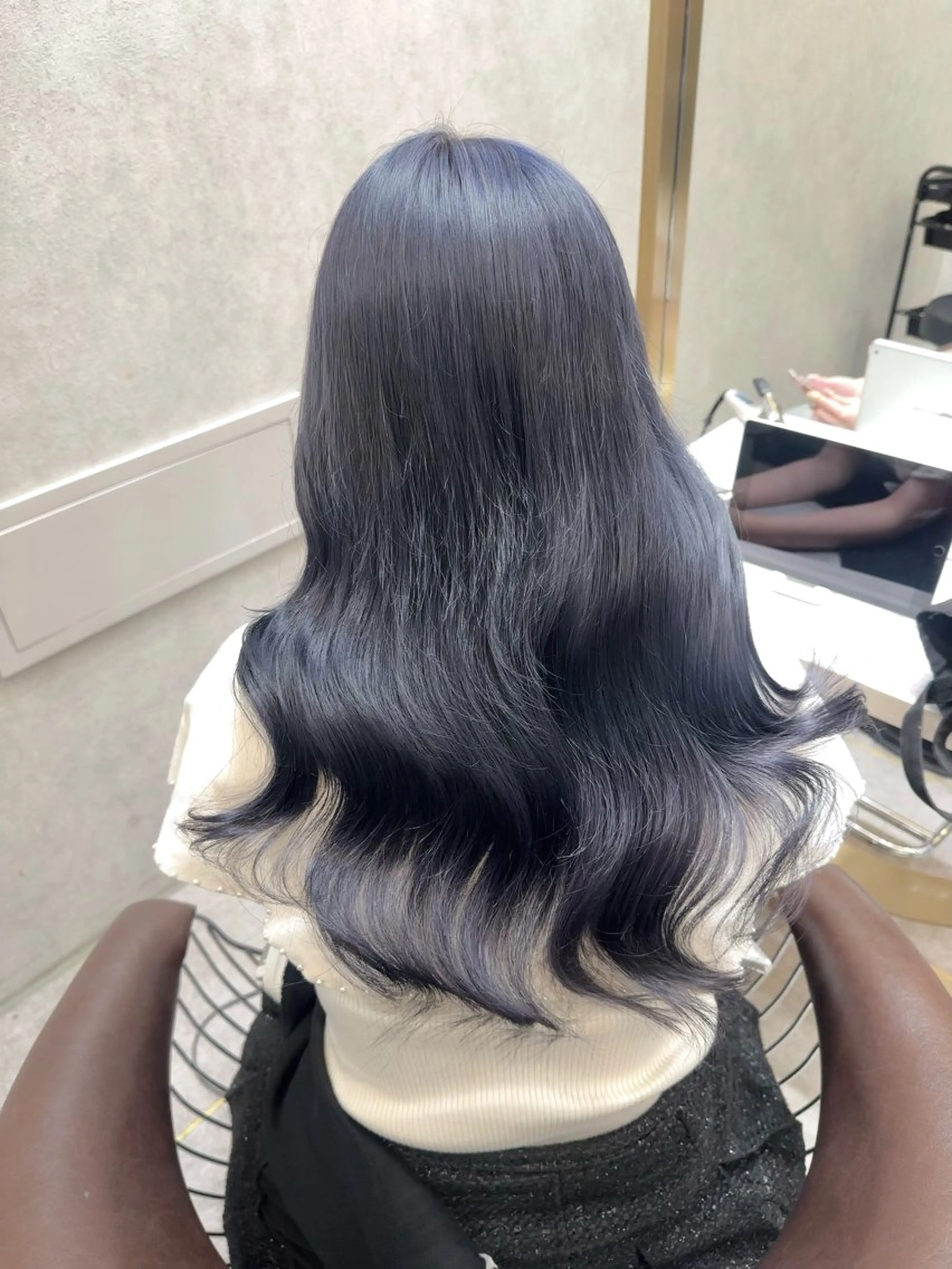 セミロング カラー ヘアアレンジ ヘアカラー トリートメント yuuto🌈 透明感カラーのヘアスタイル