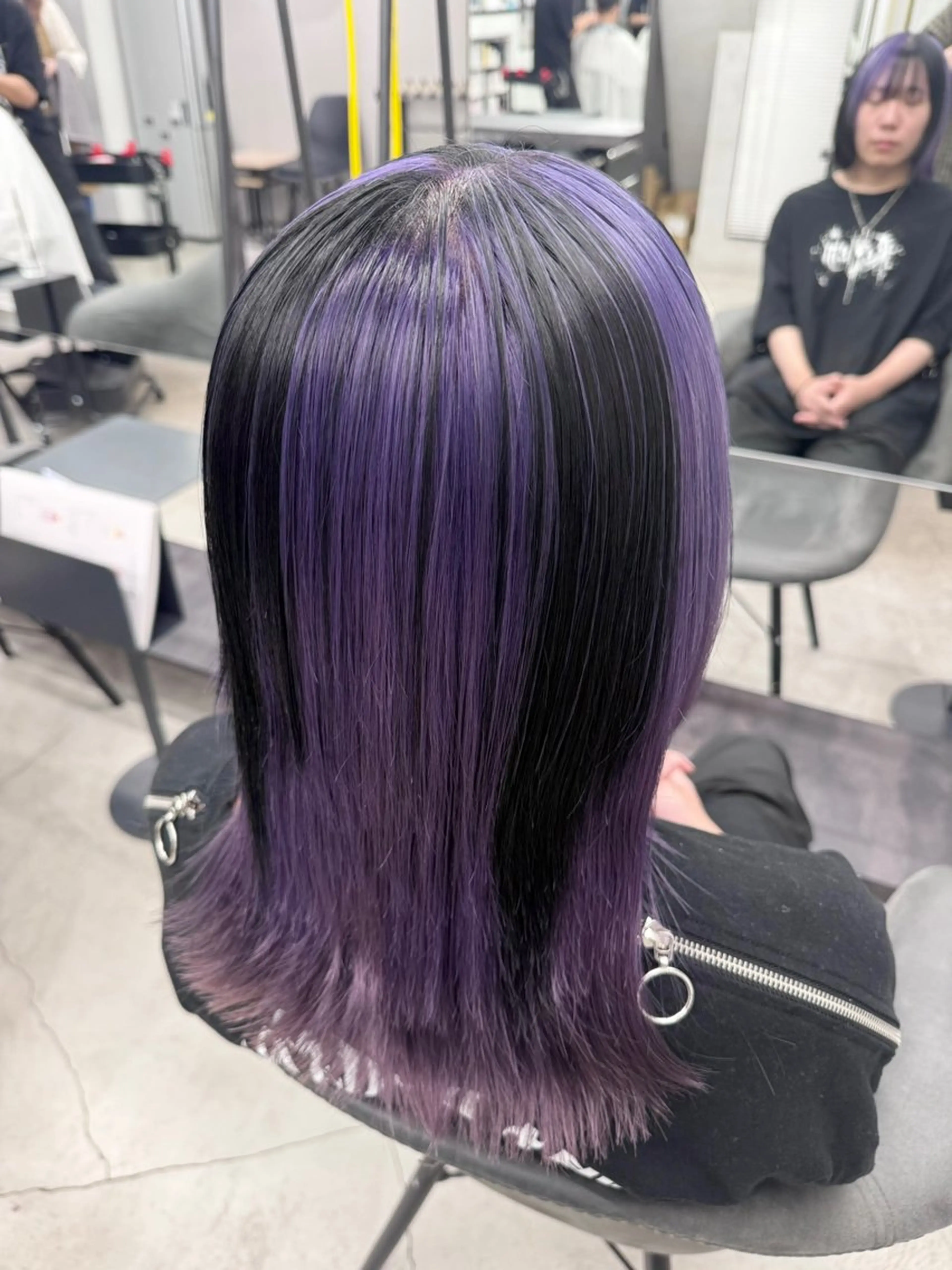 セミロング カラー ベージュカラー ブリーチ ケアブリーチ 透明感カラー デザインカラー ヘアカラー トリートメント 渋谷髪質改善/縮毛 矯正/かすが🪽🫧のヘアスタイル