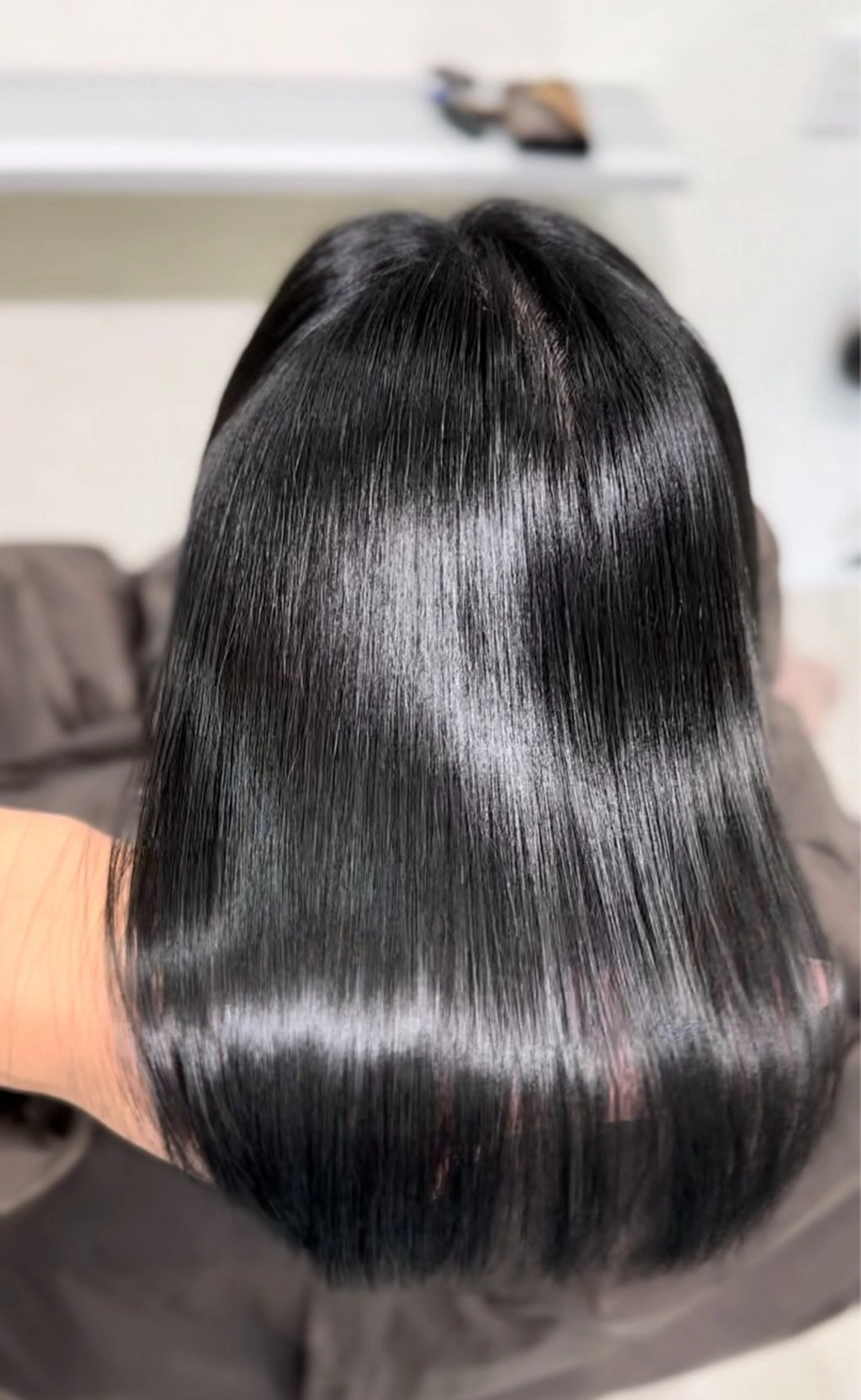 カラー カット ヘアカラー トリートメント Number.所属・Number.タナカ 間々田髪質改善のヘアスタイル